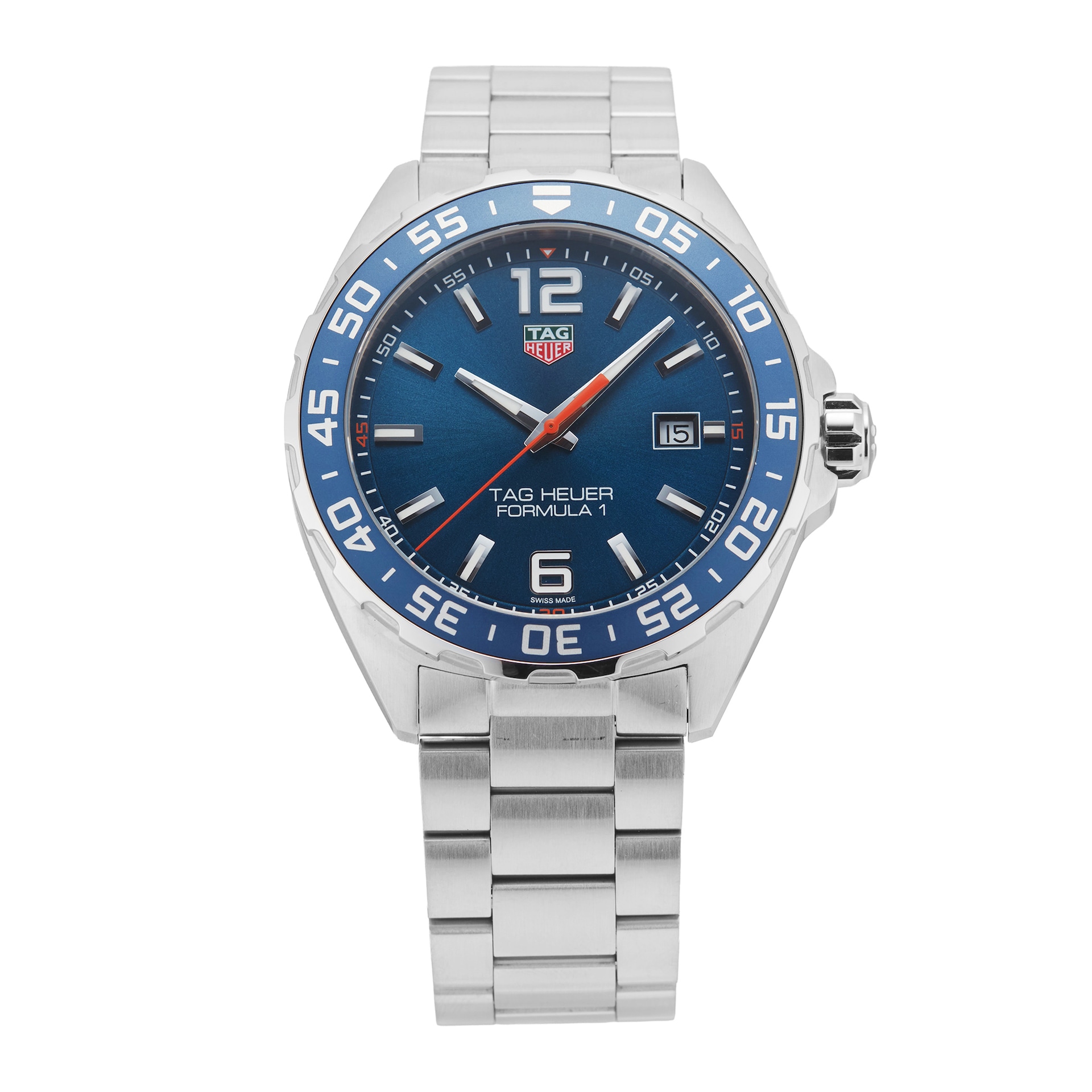 Pre-Owned TAG Heuer Formula 1 Date Quartz 43mm Steel Pre-Owned TAG Heuer Formula 1 Date Quartz 43mm Steel