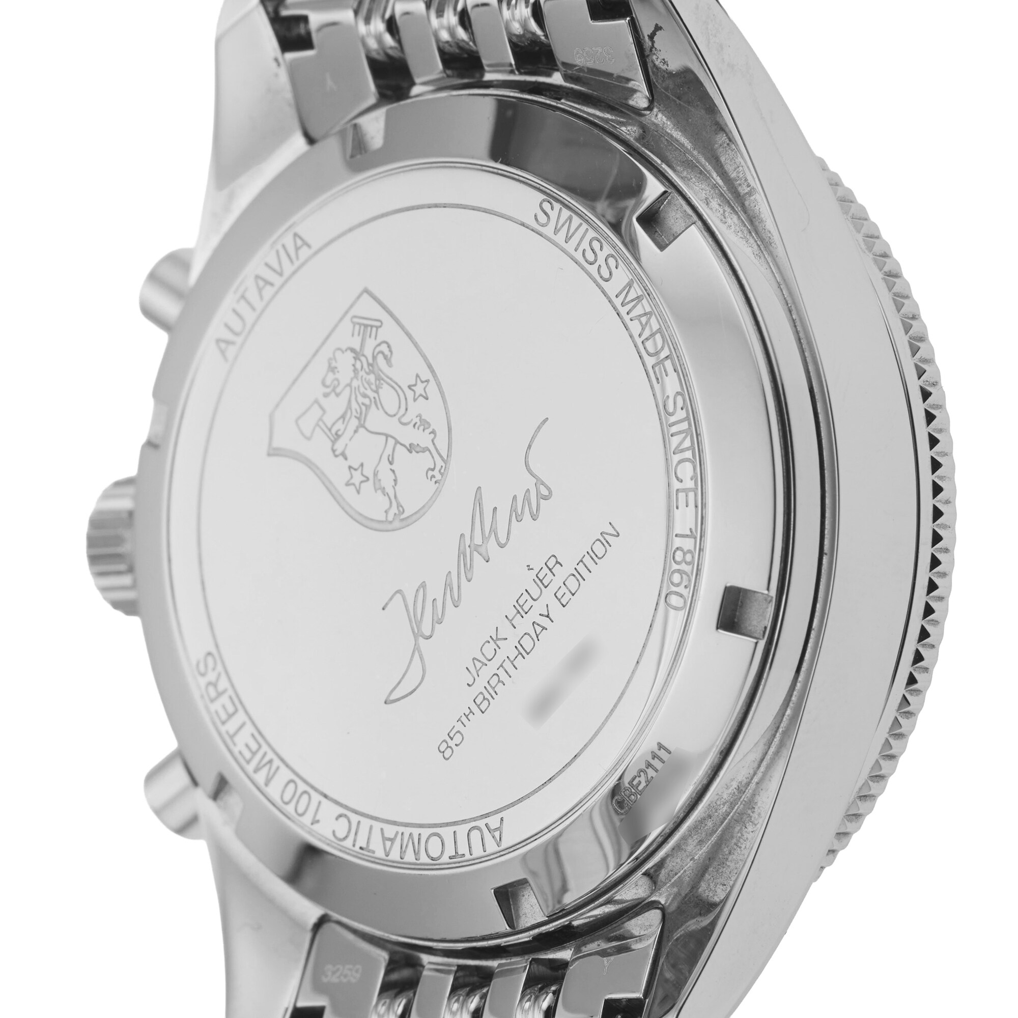 Pre-Owned TAG Heuer Heritage Limited Edition 42mm Stainless Steel Pre-Owned TAG Heuer Heritage Limited Edition 42mm Stainless Steel