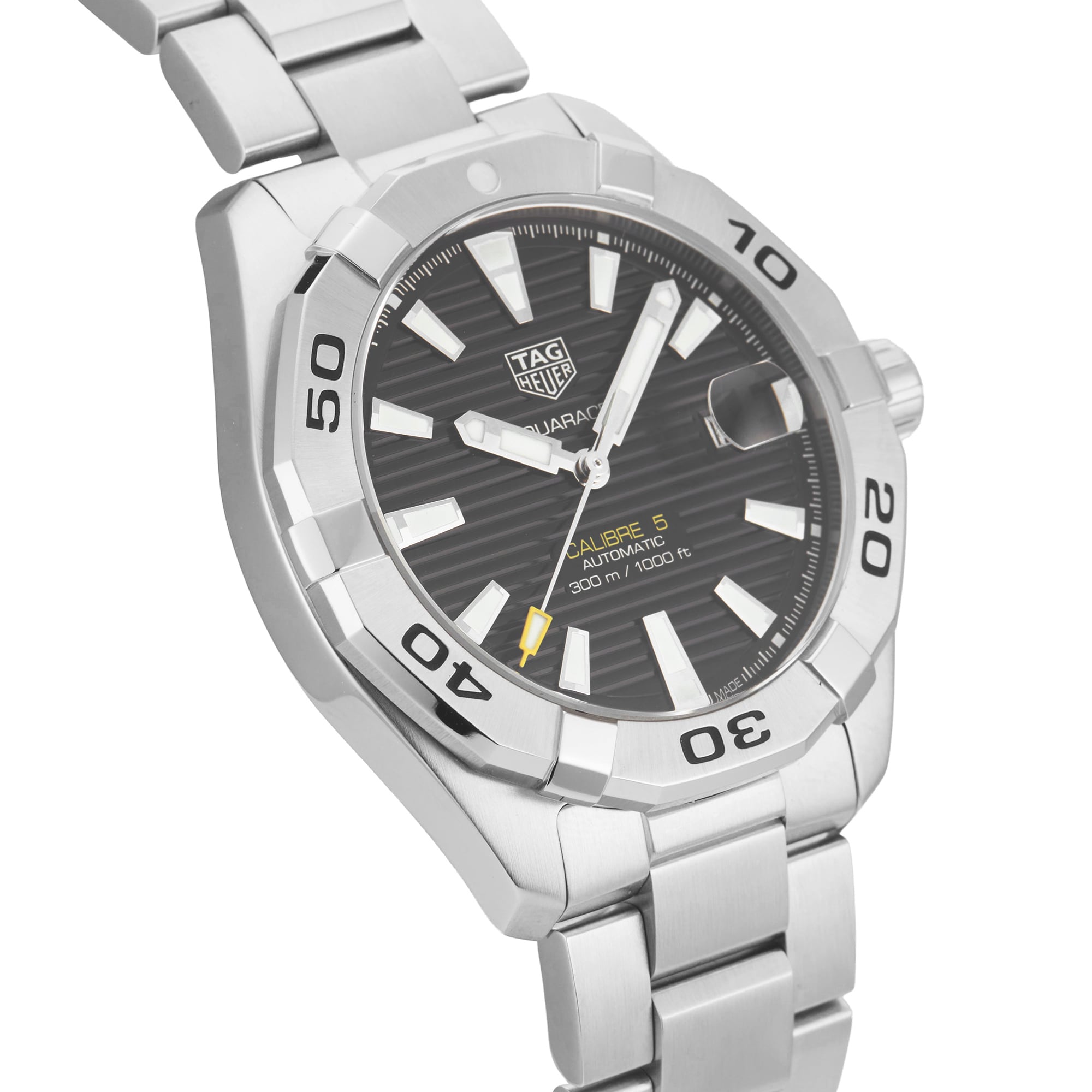 Pre-Owned TAG Heuer Aquaracer 41mm Stainless Steel Pre-Owned TAG Heuer Aquaracer 41mm Stainless Steel