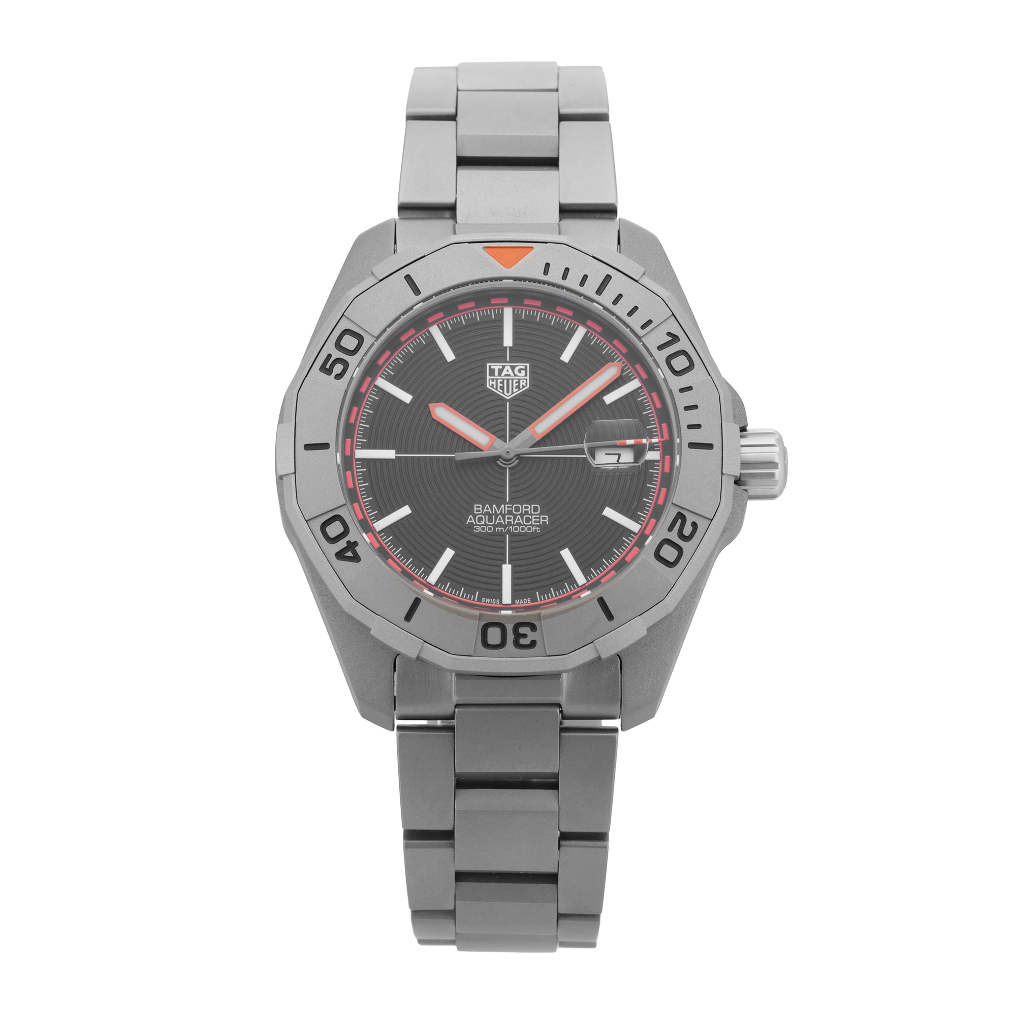 Pre-Owned TAG Heuer Aquaracer Date X Bamford 43mm Titanium Pre-Owned TAG Heuer Aquaracer Date X Bamford 43mm Titanium