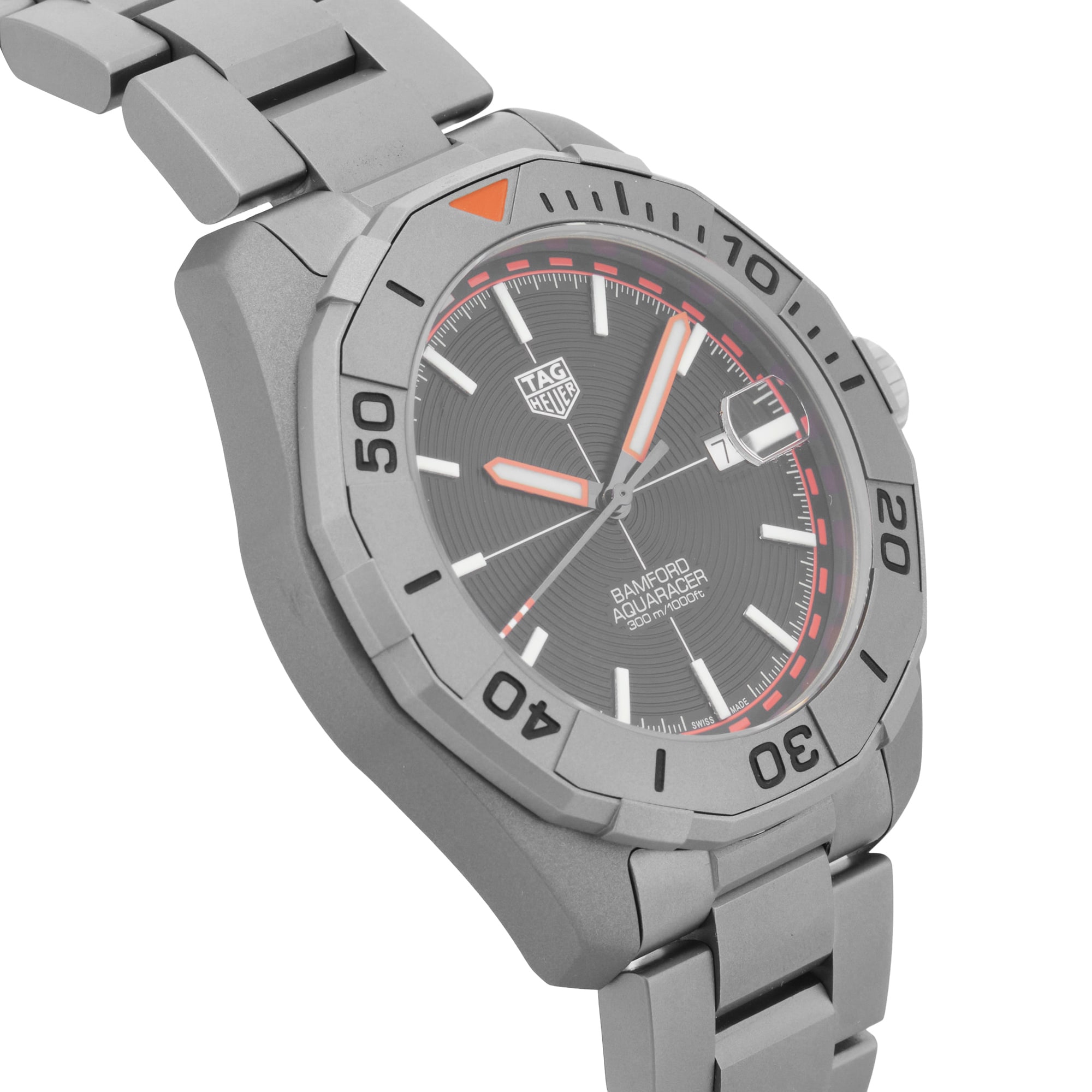 Pre-Owned TAG Heuer Aquaracer Date X Bamford 43mm Titanium Pre-Owned TAG Heuer Aquaracer Date X Bamford 43mm Titanium