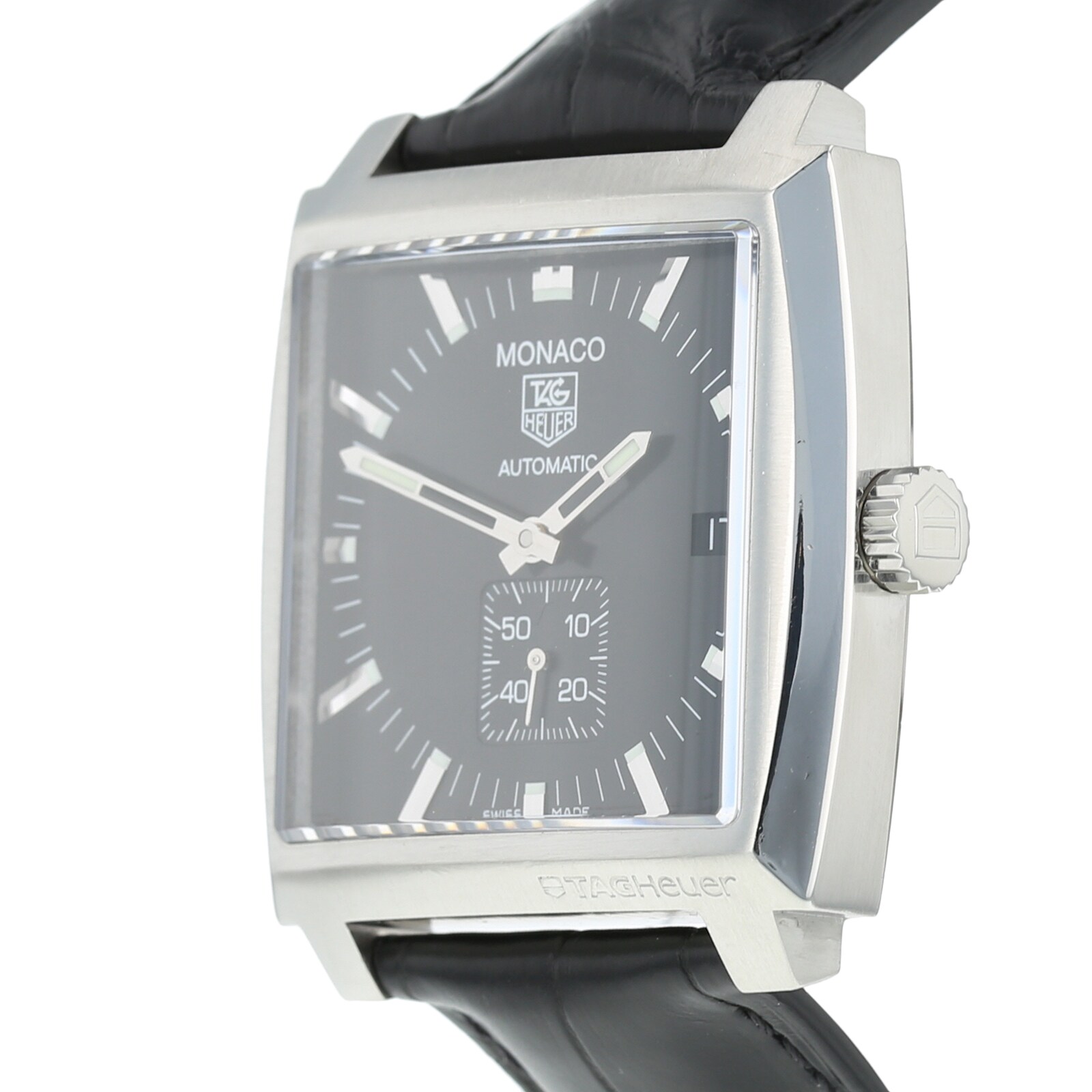 Pre-Owned TAG Heuer Pre-Owned TAG Heuer Monaco Calibre 6 Mens Watch WW2110