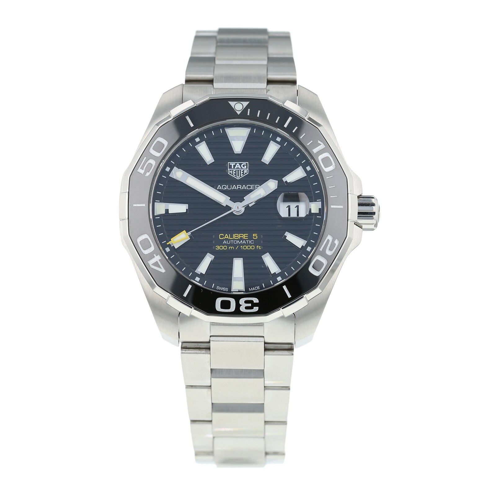 Pre-Owned TAG Heuer Pre-Owned TAG Heuer Aquaracer Calibre 5 Mens Watch WAY201A-0