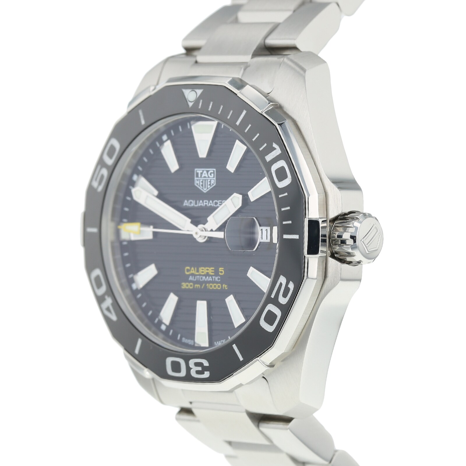 Pre-Owned TAG Heuer Pre-Owned TAG Heuer Aquaracer Calibre 5 Mens Watch WAY201A-0