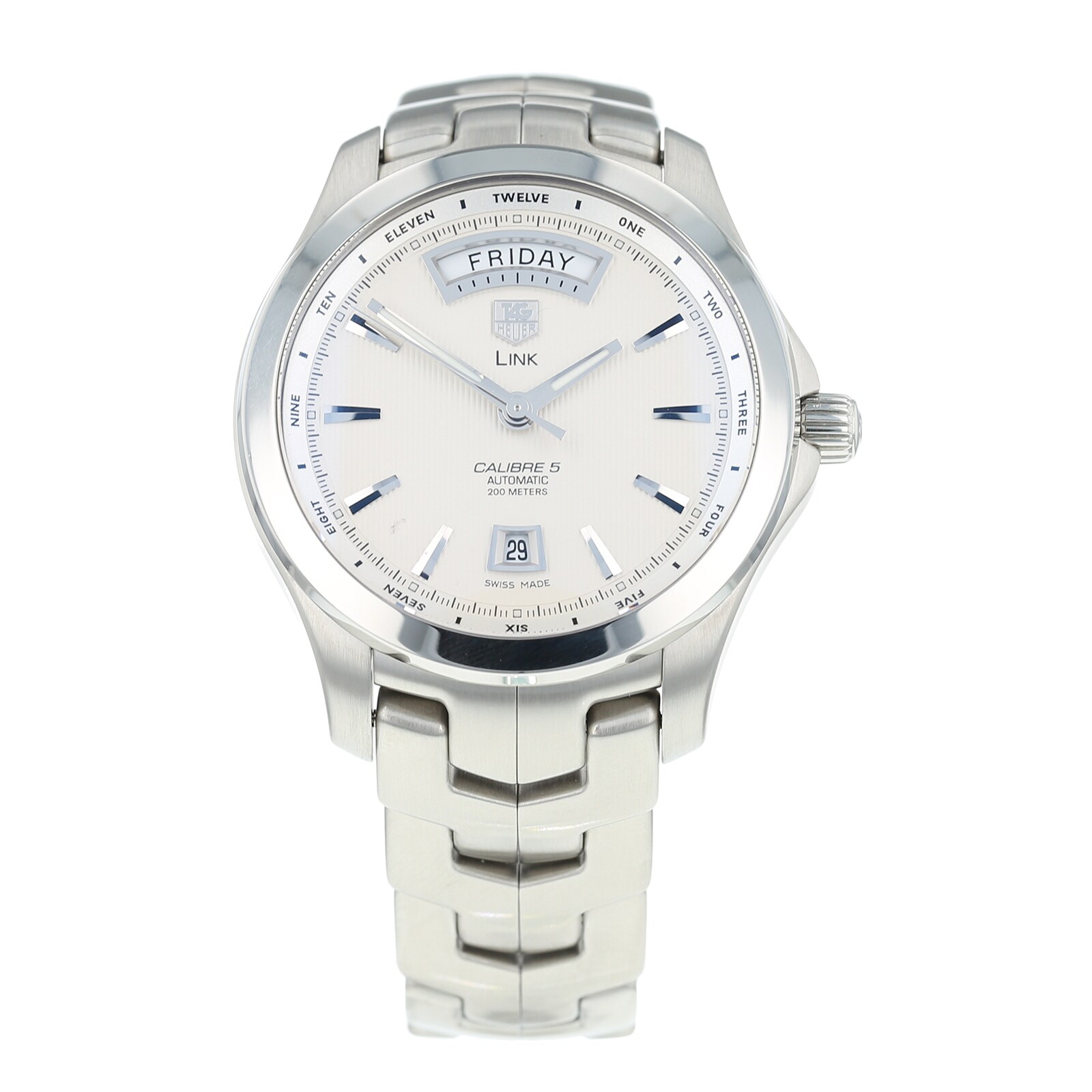 Pre-Owned TAG Heuer Pre-Owned TAG Heuer Link Mens Watch WJF2011