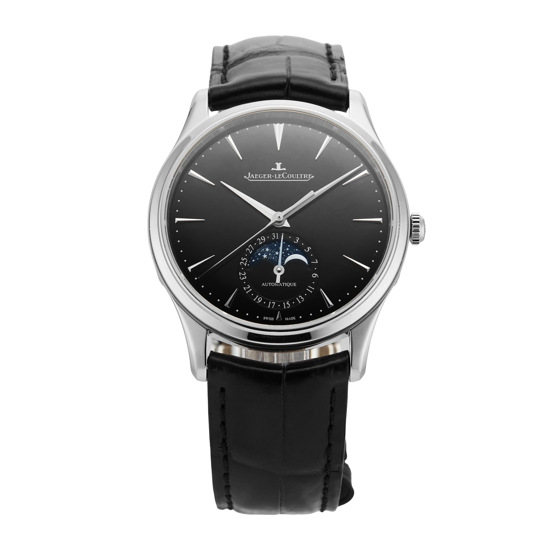 Pre-Owned Jaeger-LeCoultre Master Ultra Thin Moon 39mm Stainless Steel