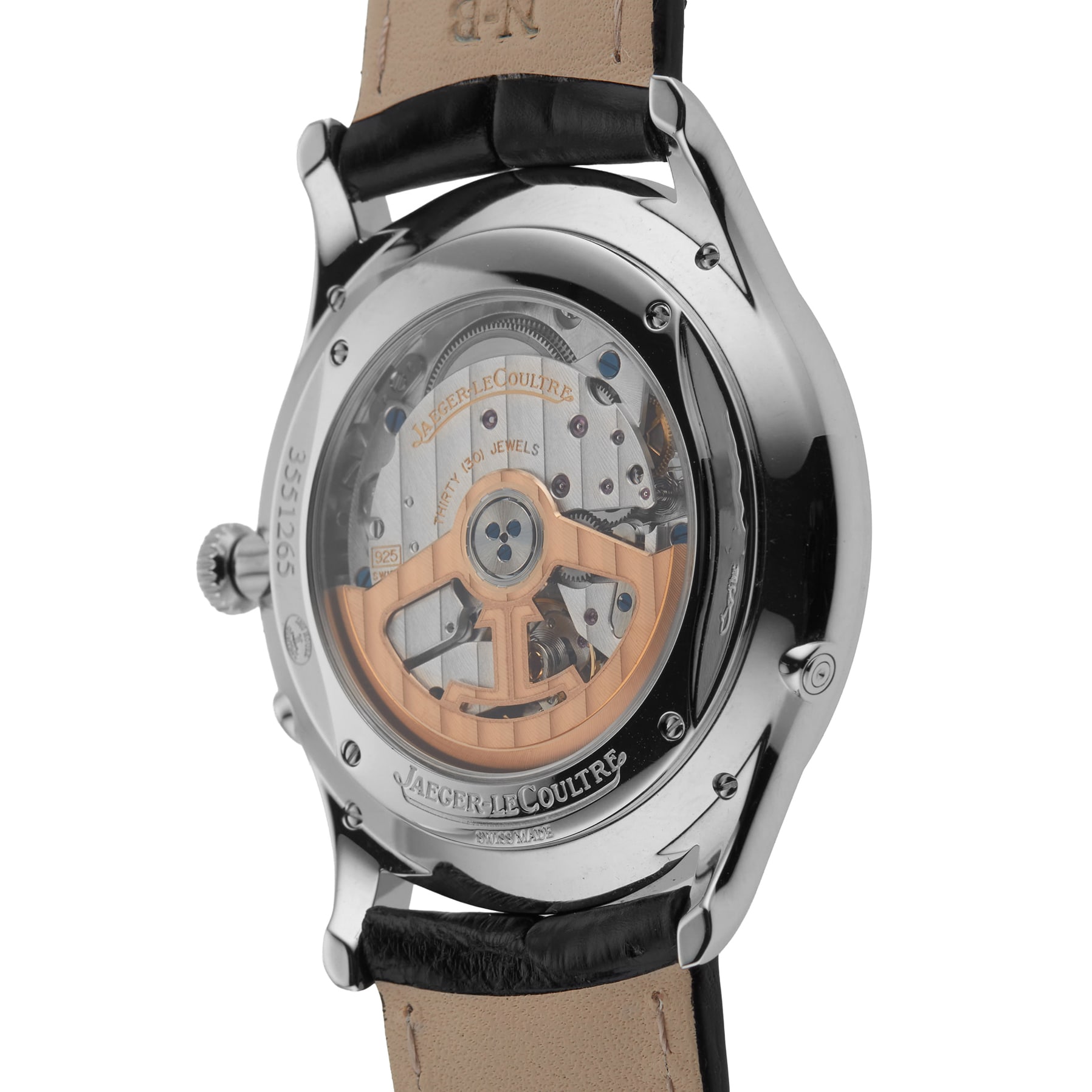 Pre-Owned Jaeger-LeCoultre Master Ultra Thin Moon 39mm Stainless Steel Pre-Owned Jaeger-LeCoultre Master Ultra Thin Moon 39mm Stainless Steel