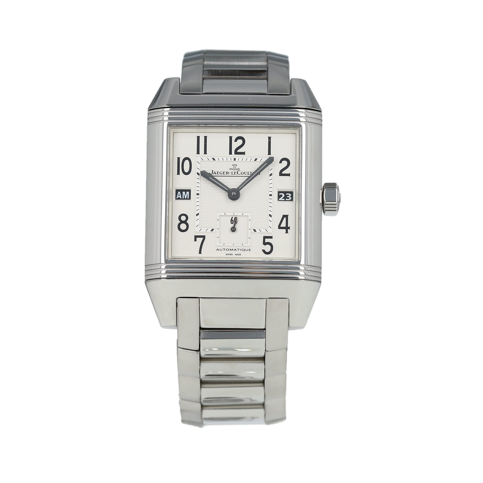 Pre-Owned Jaeger-LeCoultre Pre-Owned Jaeger-LeCoultre Reverso Squadra  Hometime Mens Watch Q7008620 | Goldsmiths