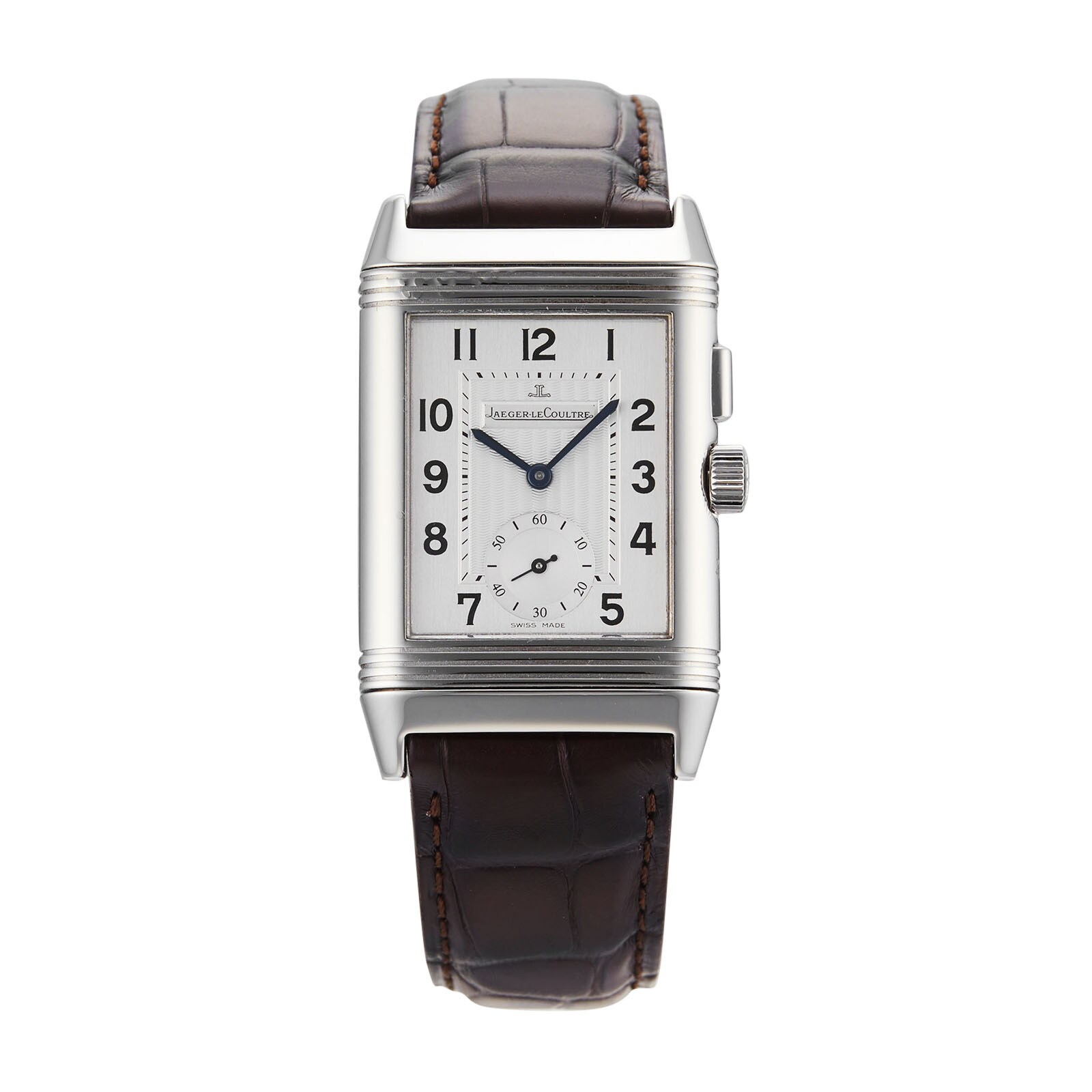 Pre Owned Jaeger LeCoultre Reverso Duoface Mens Watch Q2718410 Watches Of Switzerland UK