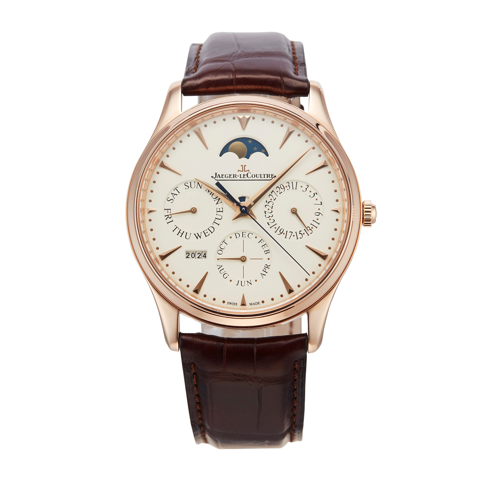 Pre Owned Jaeger LeCoultre Master Ultra Thin Perpetual Calendar Q1302520 Watches Of Switzerland UK