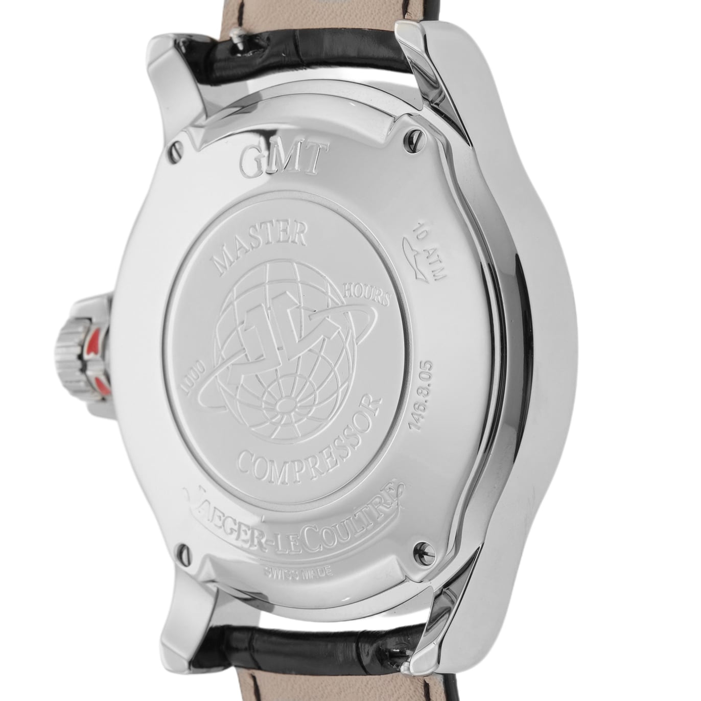 Pre-Owned Jaeger-LeCoultre Master Compressor GMT Q1738471 Pre-Owned Jaeger-LeCoultre Master Compressor GMT Q1738471