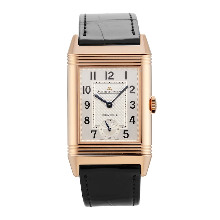 Pre-Owned Jaeger-LeCoultre Grande Reverso Night & Day 27mm Rose Gold
