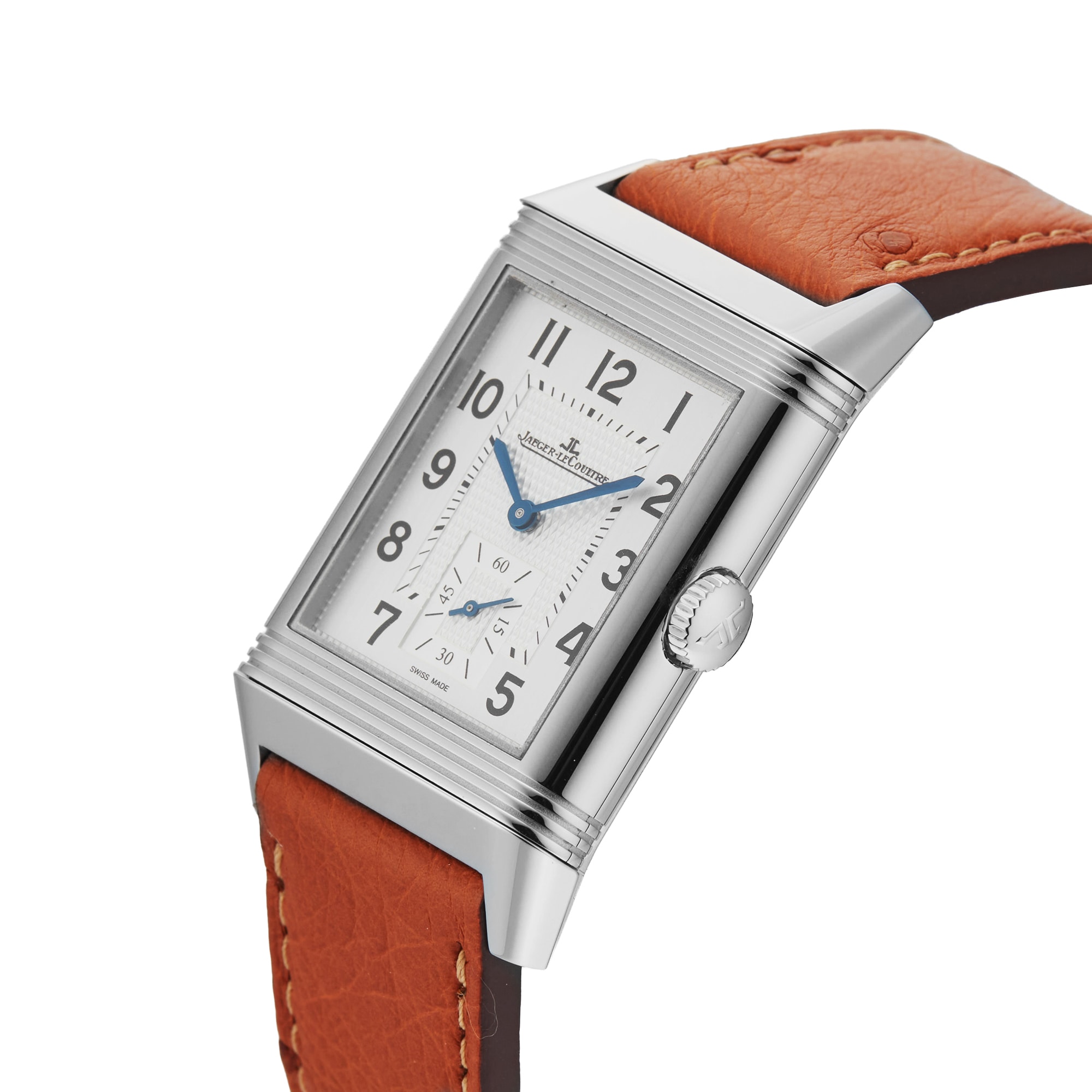 Pre-Owned Jaeger-LeCoultre Reverso Classic DuoFace Small Second 28.3mm Stainless Steel