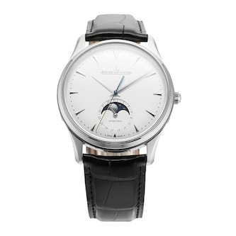 Pre-Owned Jaeger Lecoulte Master Ultra Thin Moon Phase 39mm Stainless Steel