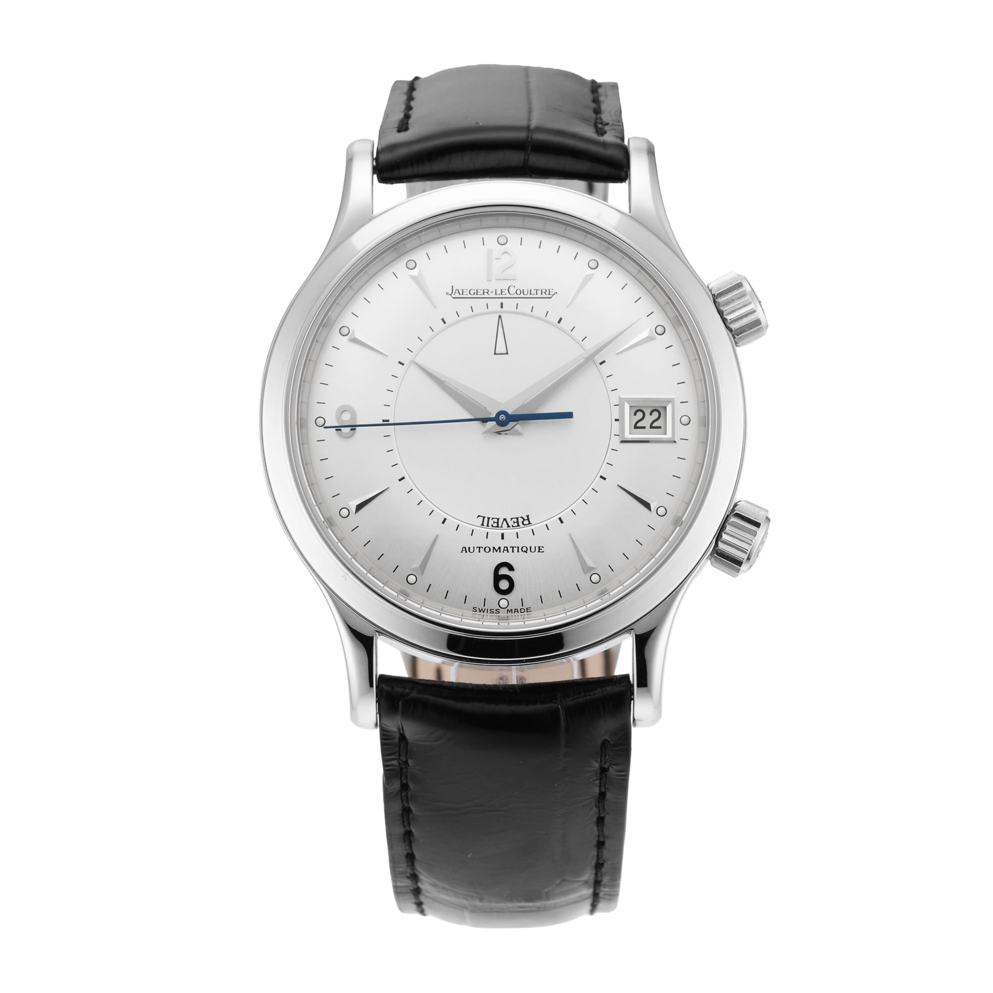 Pre-Owned Jaeger-LeCoultre Master Memovox Reveil 39mm Stainless Steel Pre-Owned Jaeger-LeCoultre Master Memovox Reveil 39mm Stainless Steel