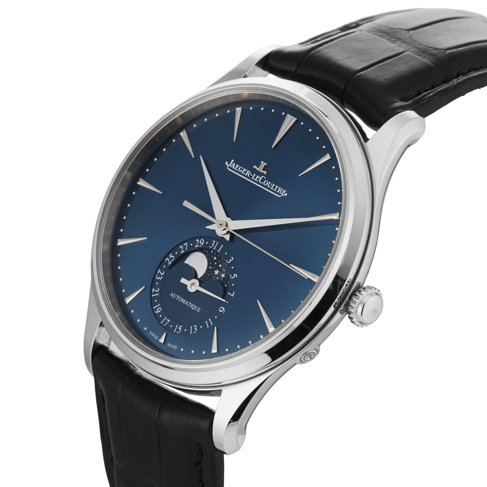 Pre-Owned Jaeger-LeCoultre Master Ultra Thin Moon 39MM Stainless Steel