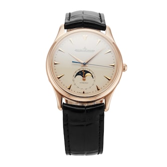 Pre-Owned Jaeger-LeCoultre Master Ultra Thin Moon 39mm Rose Gold