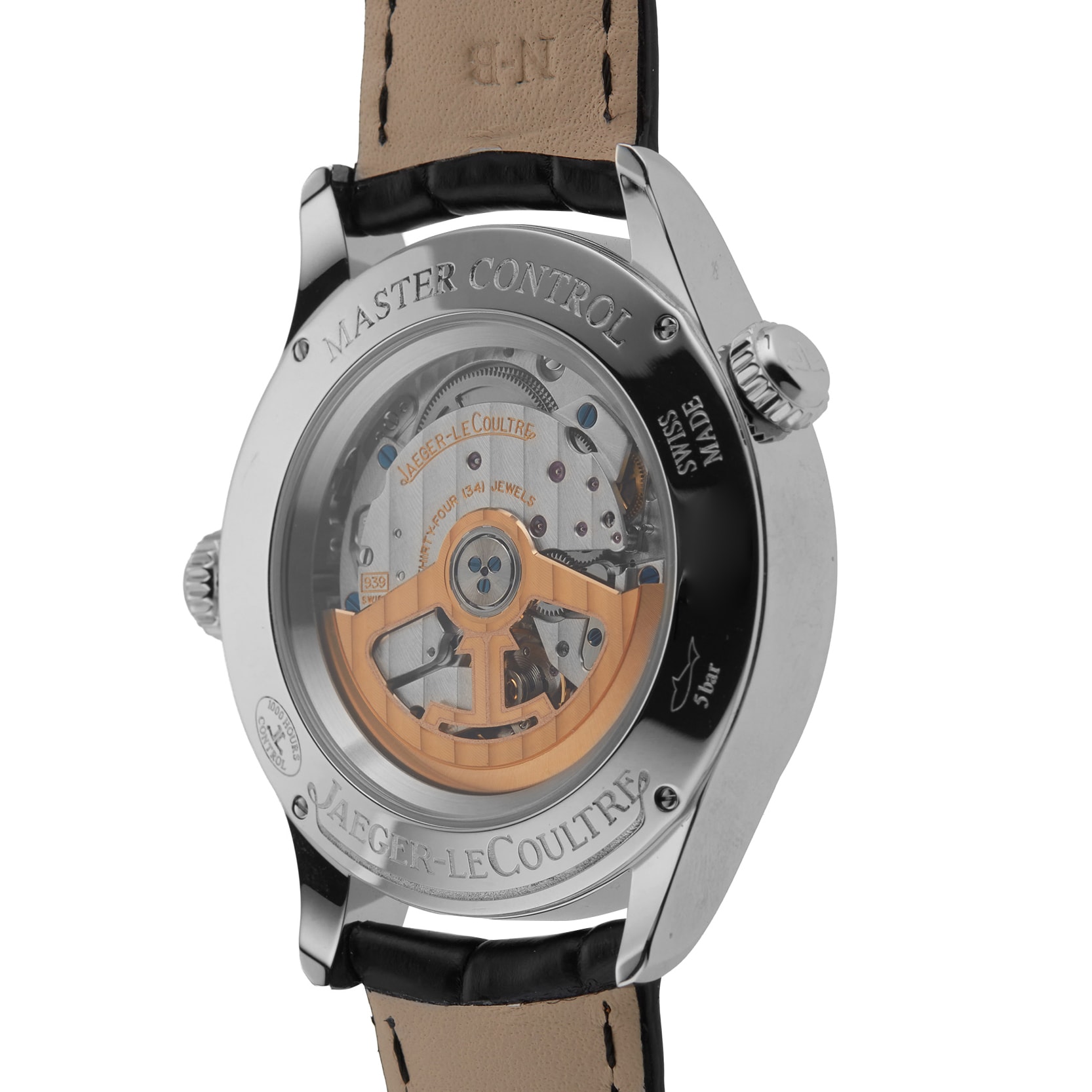 Pre-Owned Jaeger-LeCoultre Master Geographic 39mm Stainless Steel Pre-Owned Jaeger-LeCoultre Master Geographic 39mm Stainless Steel