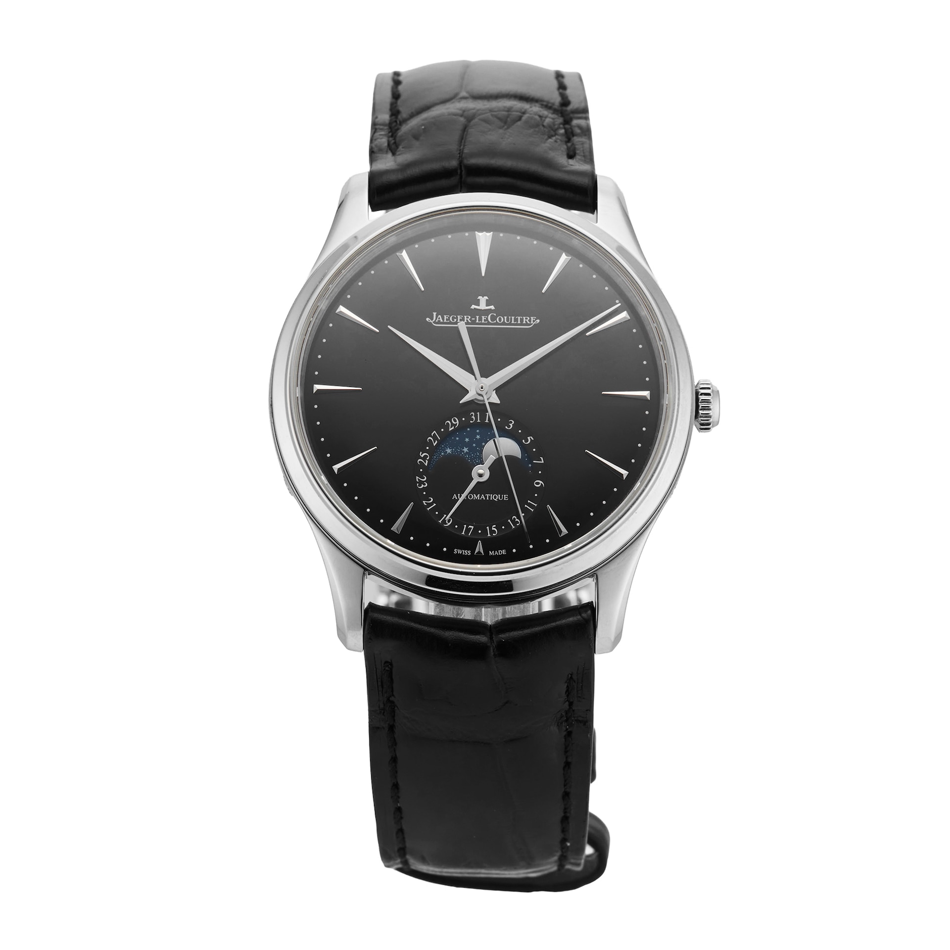 Pre-Owned Jaeger-LeCoultre Master Ultra Thin Moon 39mm Stainless Steel