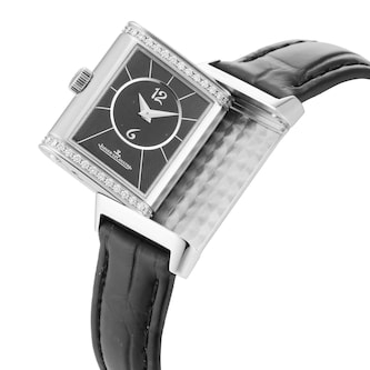 Pre-Owned Jaeger-LeCoultre Reverso Classic Small Duetto 21mm Stainless Steel Pre-Owned Jaeger-LeCoultre Reverso Classic Small Duetto 21mm Stainless Steel