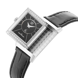 Pre-Owned Jaeger-LeCoultre Reverso Classic Duetto 24mm Stainless Steel Pre-Owned Jaeger-LeCoultre Reverso Classic Duetto 24mm Stainless Steel