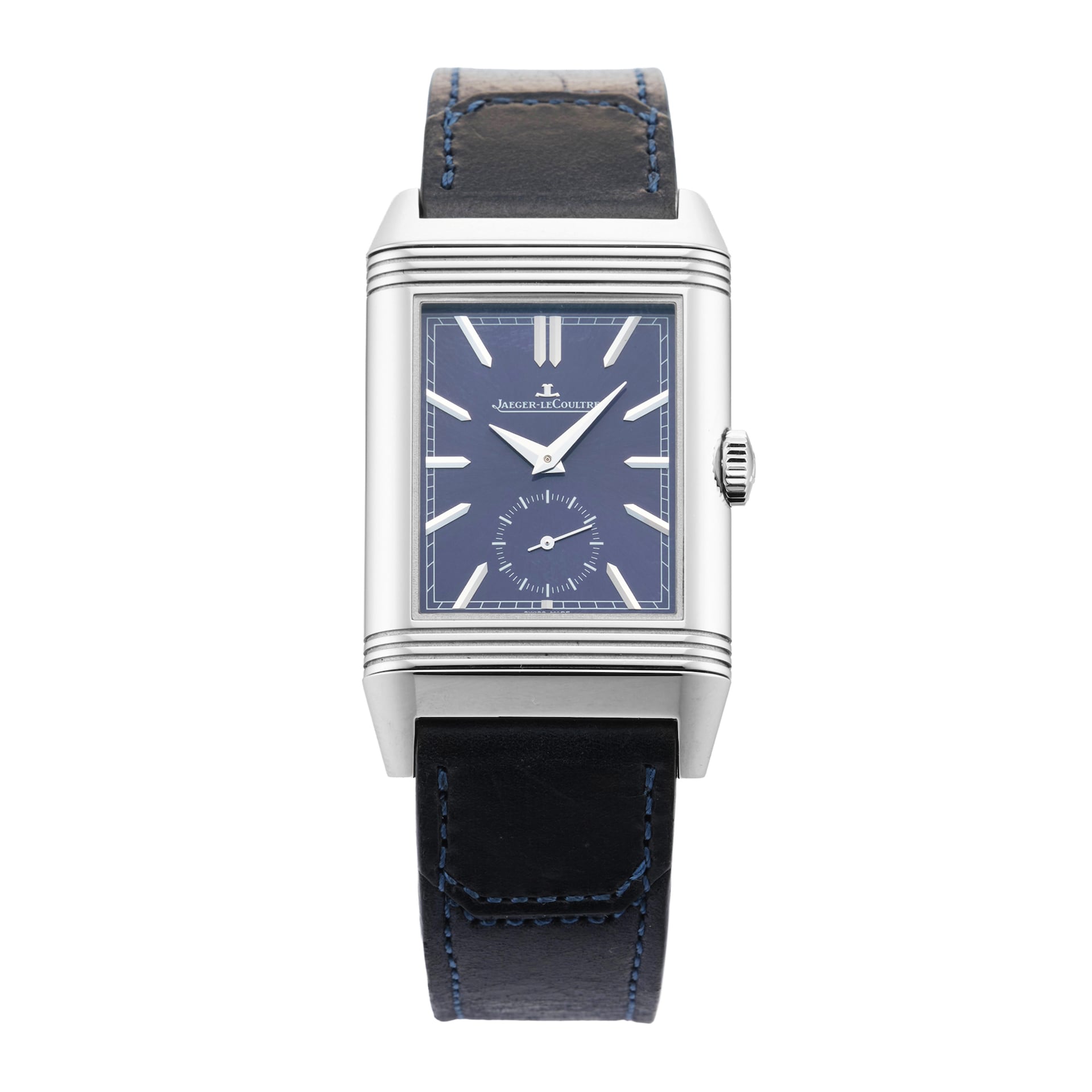Pre-Owned Jaeger-LeCoultre Duoface Small Seconds 28.3mm Stainless Steel Pre-Owned Jaeger-LeCoultre Duoface Small Seconds 28.3mm Stainless Steel
