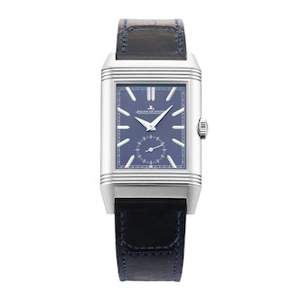 Pre-Owned Jaeger-LeCoultre Duoface Small Seconds 28.3mm Stainless Steel