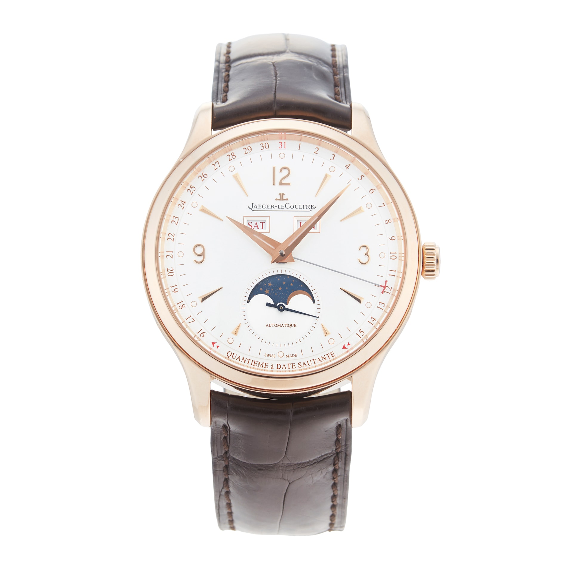 Pre-Owned Jaeger-LeCoultre Master Control Calendar 40mm Rose Gold