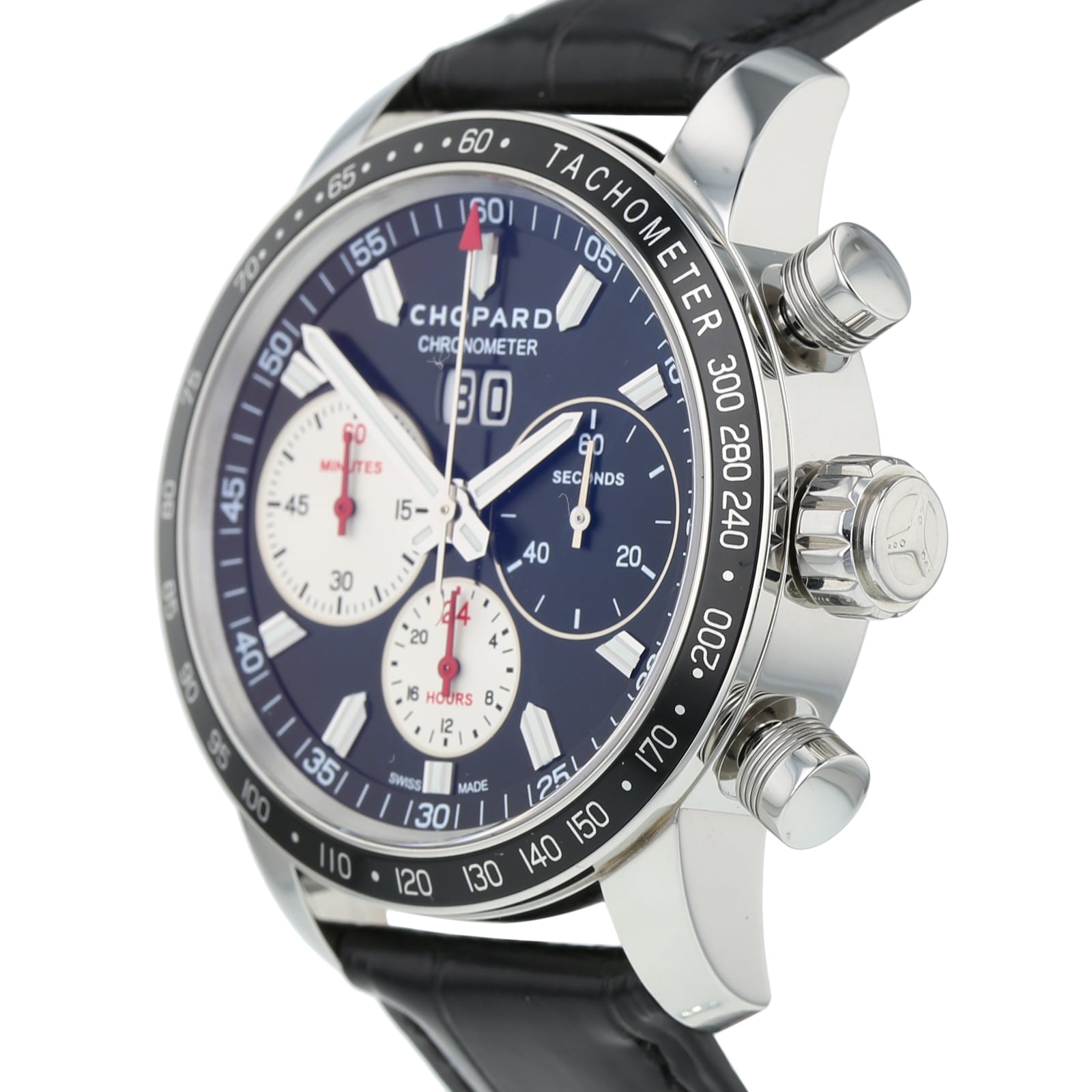 Pre Owned Chopard Mille Miglia Jacky Ickx Edition Limited Series Mens Watch 168543 3001