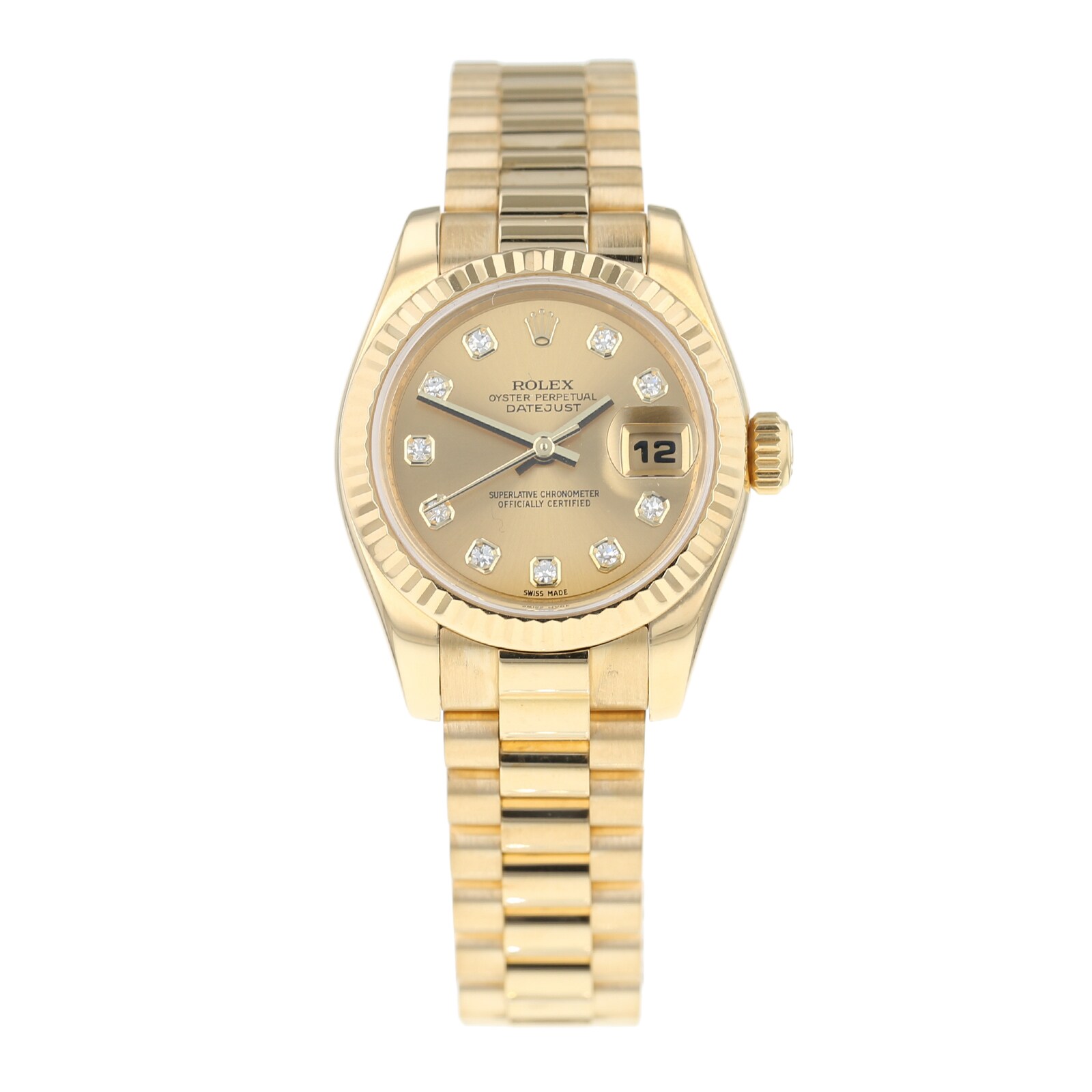 Pre-Owned Rolex Pre-Owned Rolex Datejust 26 Ladies Watch 179178