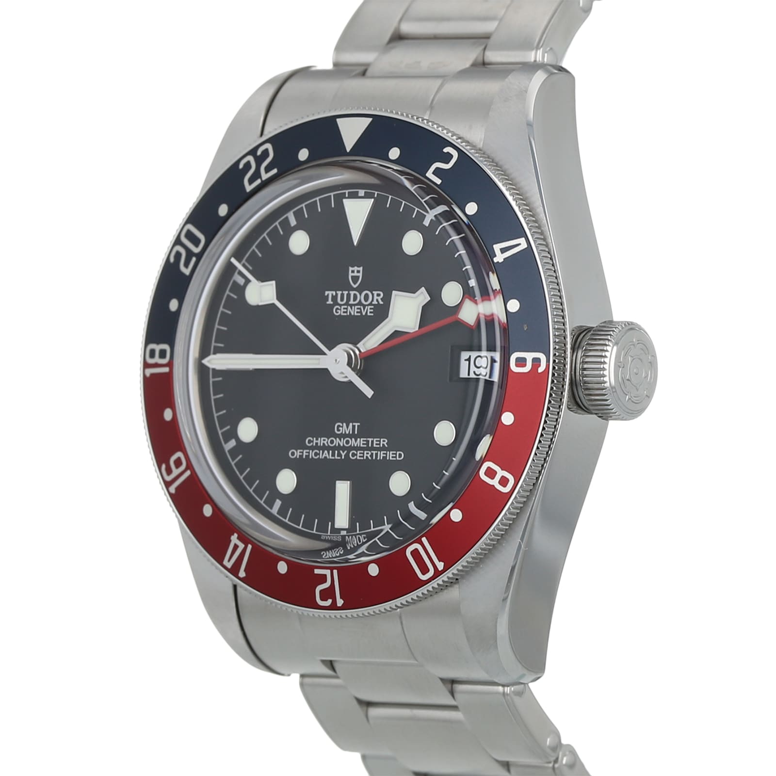 Pre-Owned Tudor Black Bay GMT Mens Watch Pre-Owned Tudor Black Bay GMT Mens Watch
