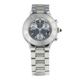 Pre-Owned Cartier Must 21 Chronoscaph Mens Watch W10172T2/2424