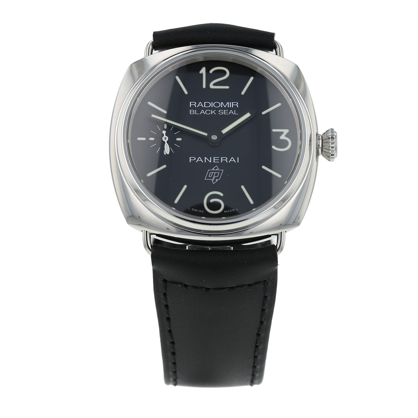 Pre Owned Panerai Pre Owned Panerai Radiomir Black Seal Mens Watch