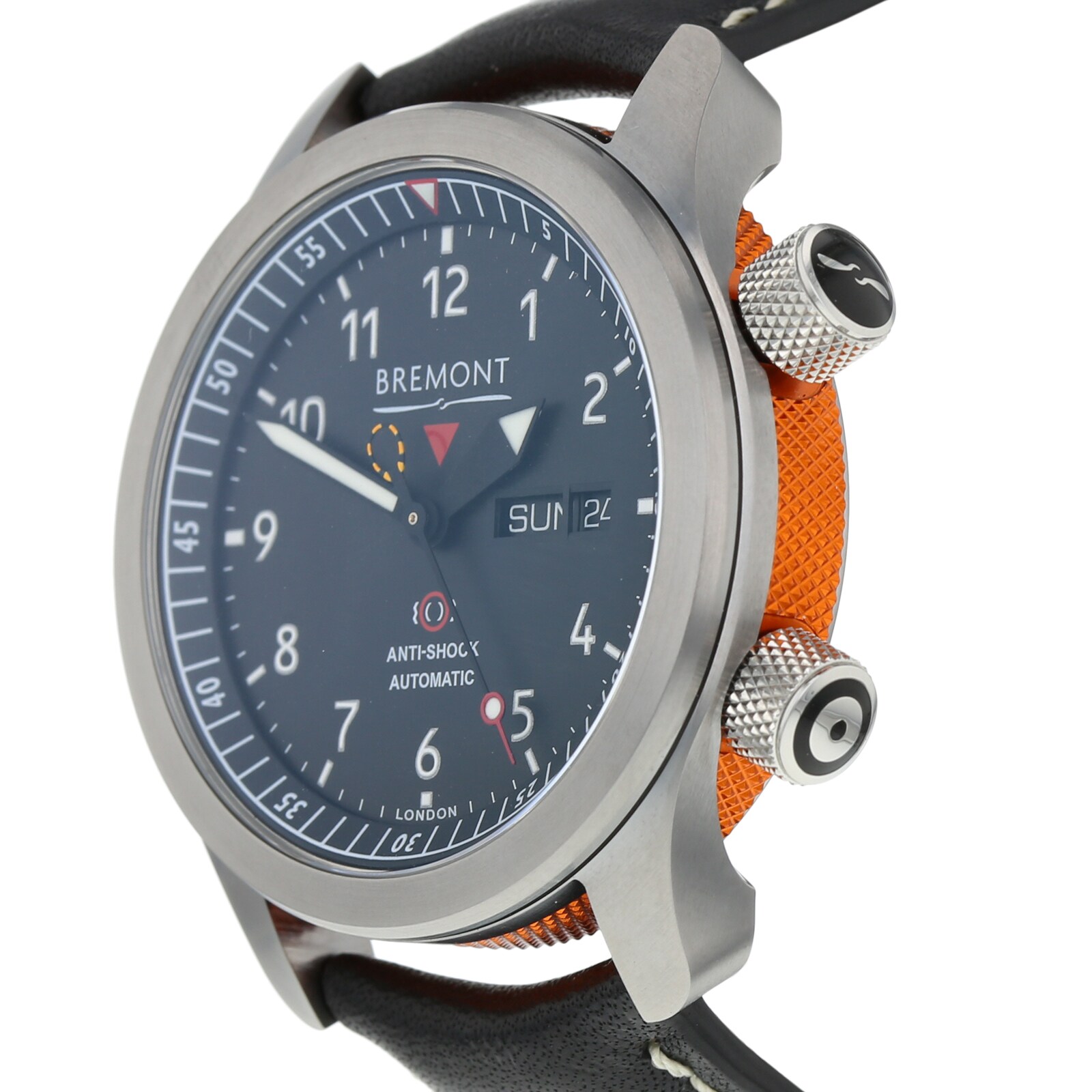 Pre-Owned Bremont Pre-Owned Bremont Martin-Baker MB11 Mens Watch MB11-BK/OR Pre-Owned Bremont Pre-Owned Bremont Martin-Baker MB11 Mens Watch MB11-BK/OR