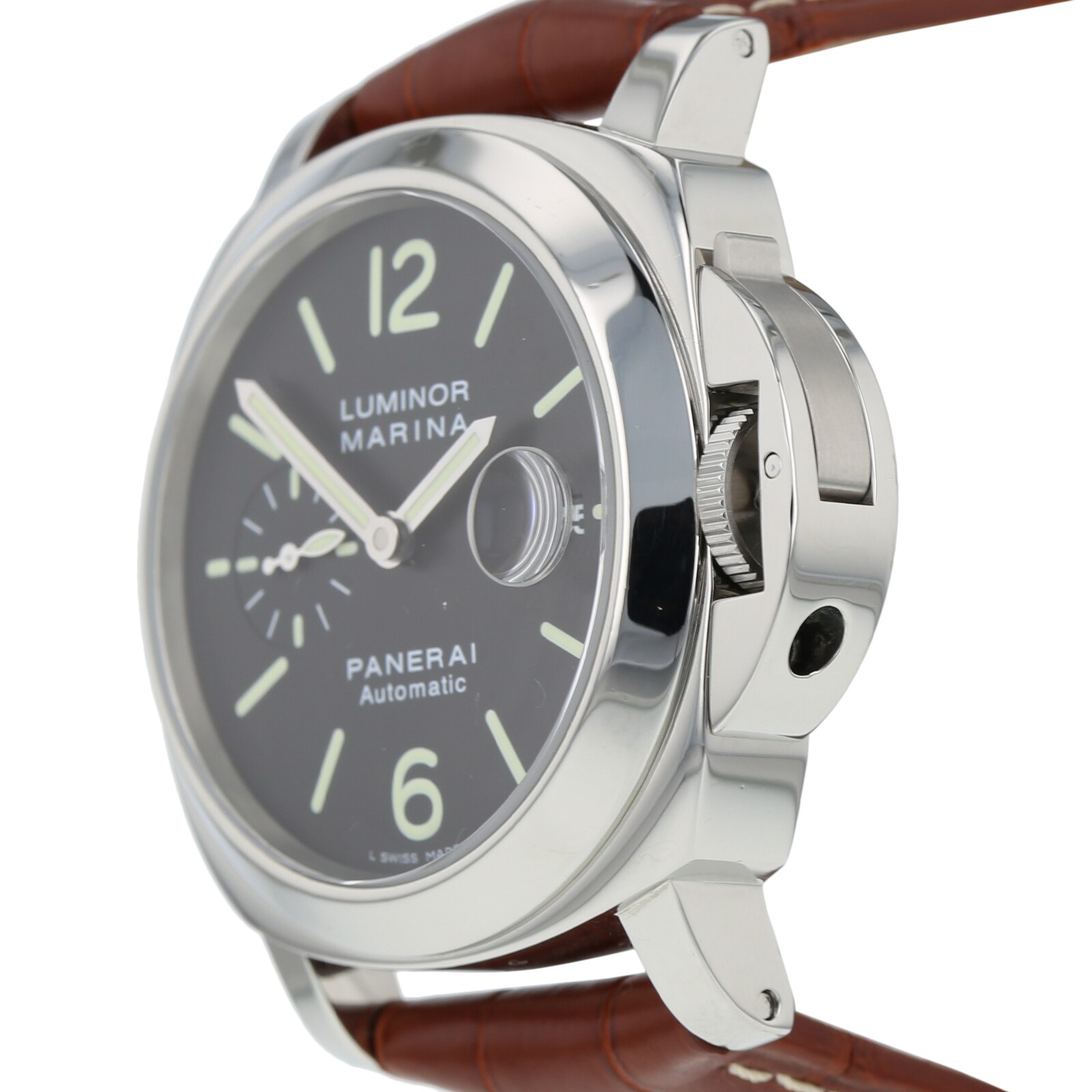 Pre Owned Panerai Pre Owned Panerai Luminor Marina Mens Watch