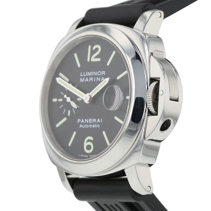 Pre-Owned Panerai Pre-Owned Panerai Luminor Marina Mens Watch PAM00104