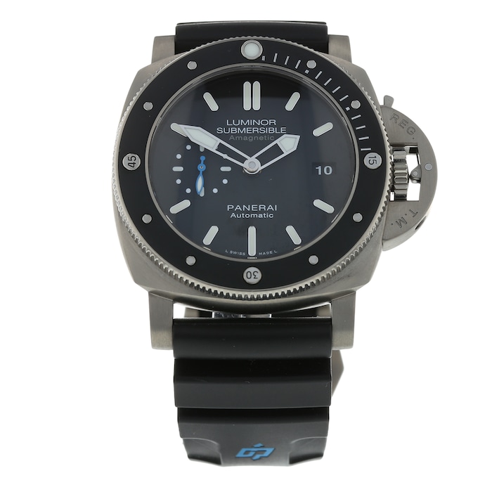 Pre-Owned Panerai Pre-Owned Panerai Submersible Amagnetic Mens Watch PAM01389