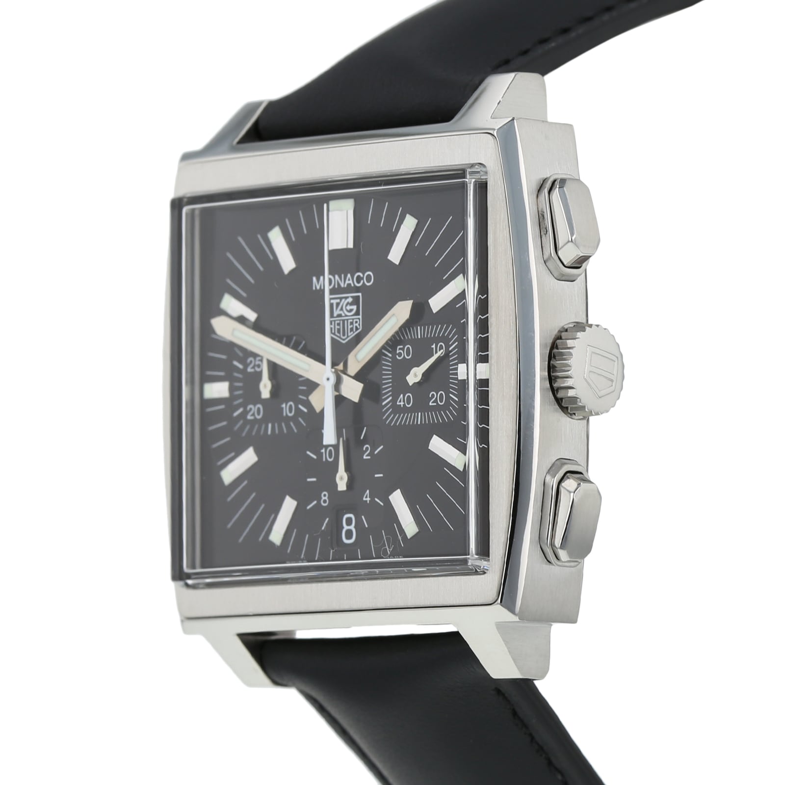 Pre-Owned TAG Heuer Monaco Mens Watch CW2111-0