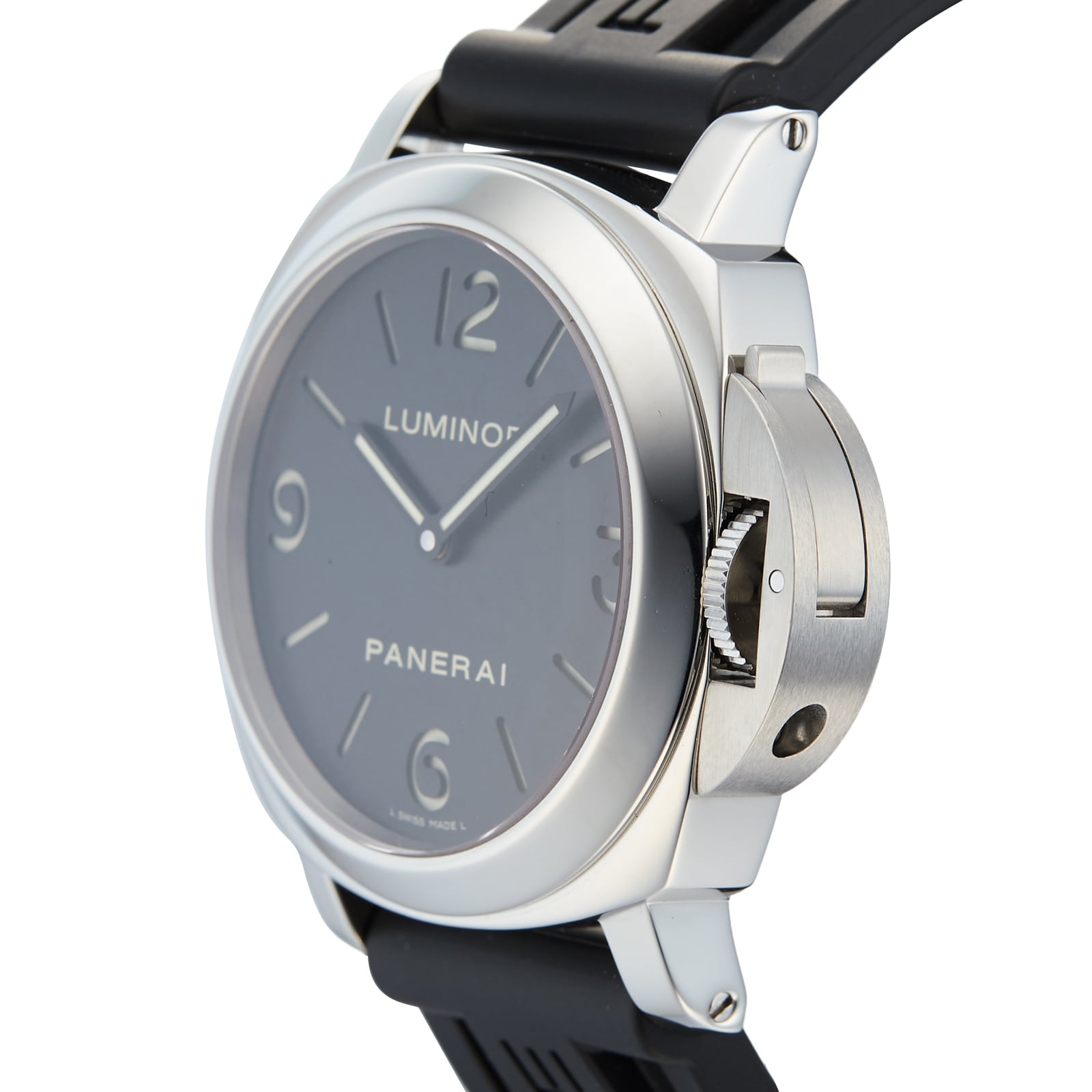 Pre Owned Panerai Pre Owned Panerai Luminor Base Mens Watch