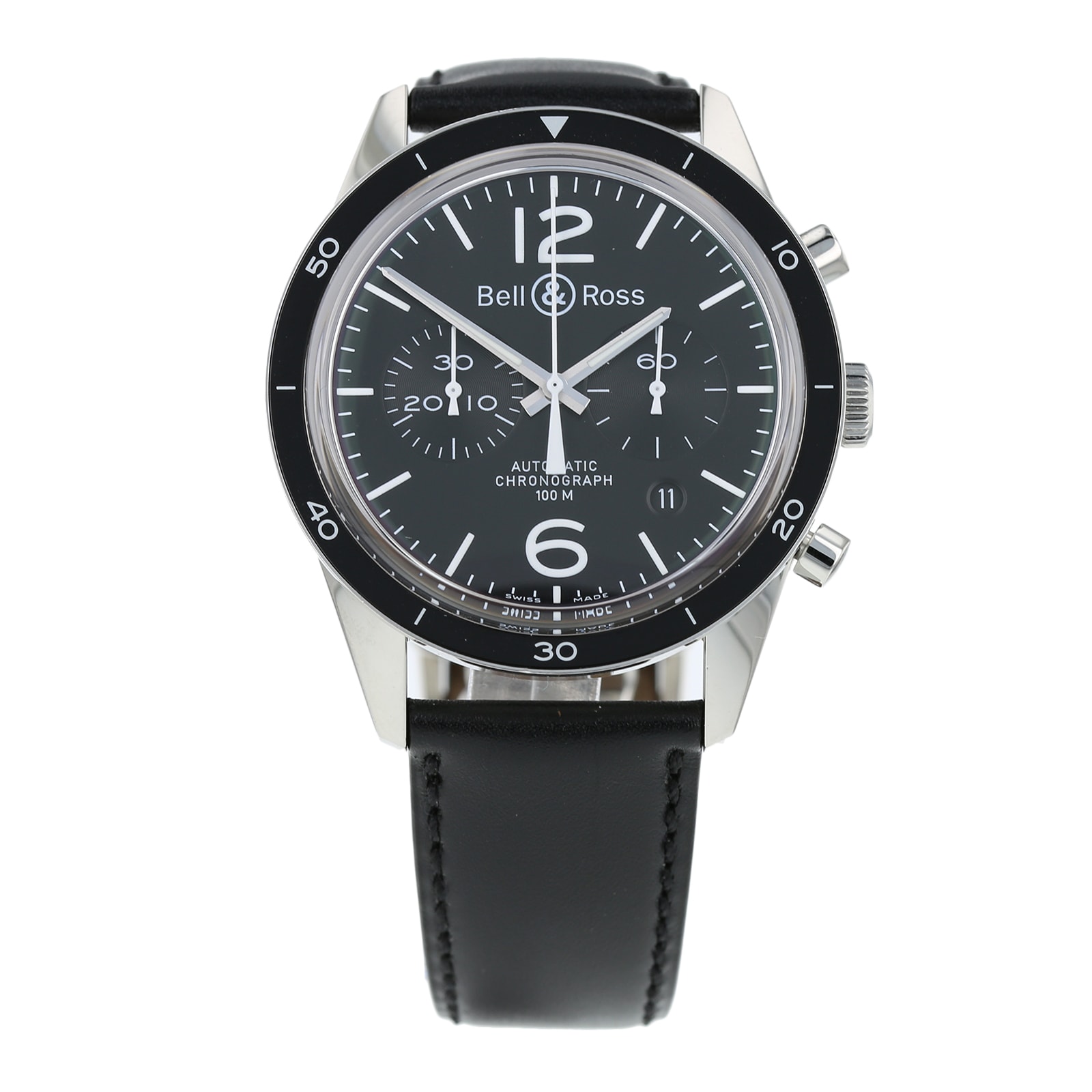 Pre Owned Bell Ross BR 126 Sports Heritage Mens Watch BR126 95 SP 04900031481 Watches Of Switzerland UK