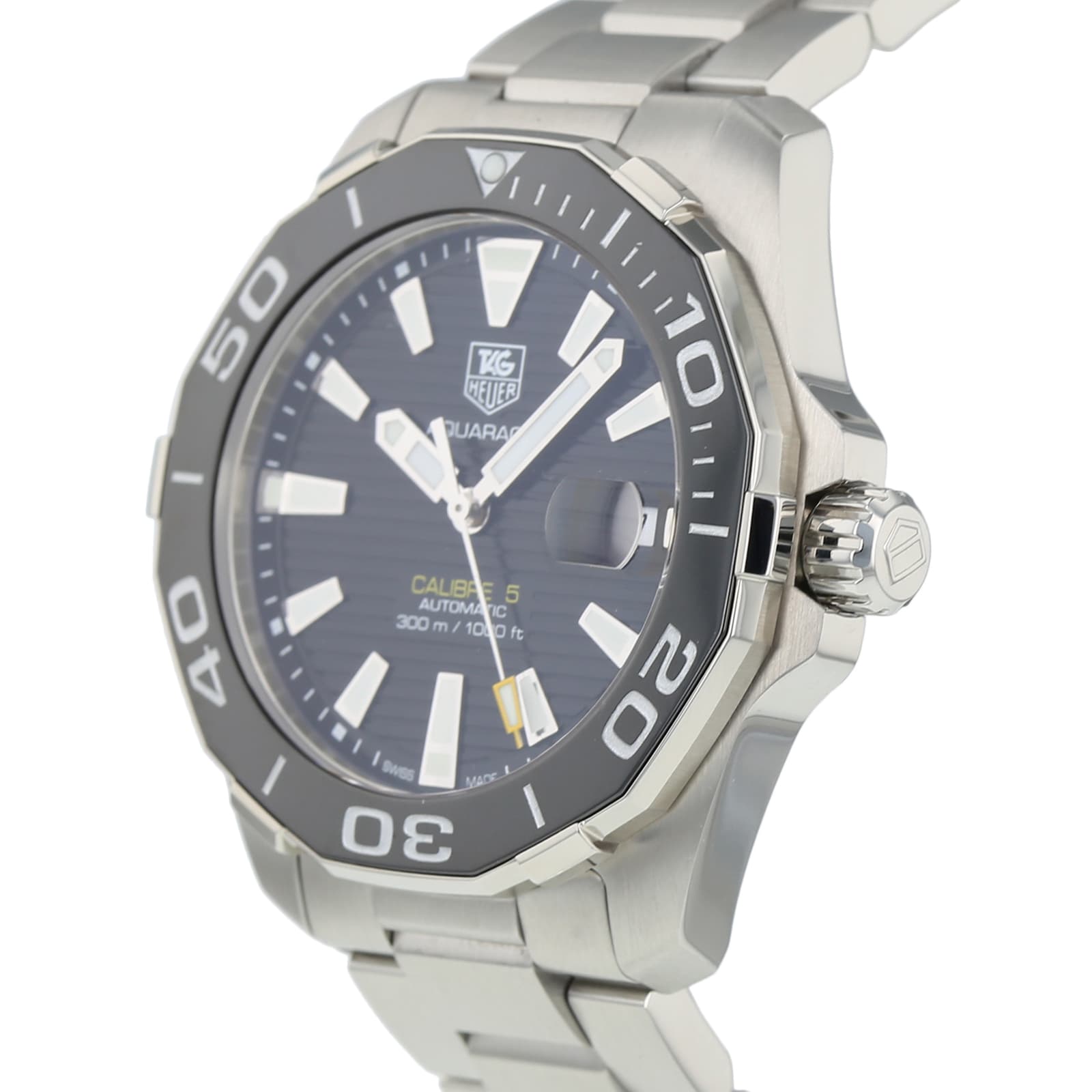 Pre-Owned TAG Heuer Aquaracer Calibre 5 Mens Watch WAY211A.BA0928