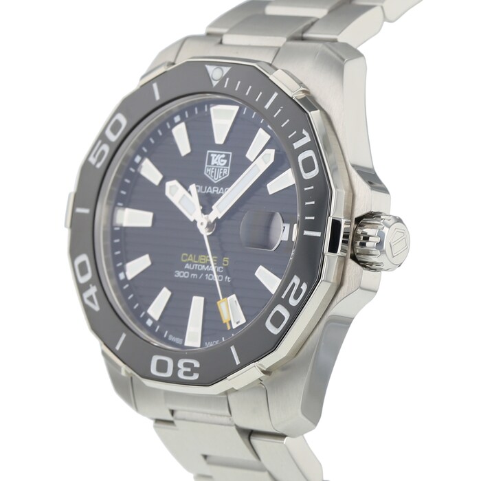 Pre-Owned TAG Heuer Pre-Owned TAG Heuer Aquaracer Calibre 5 Mens Watch WAY211A.BA0928