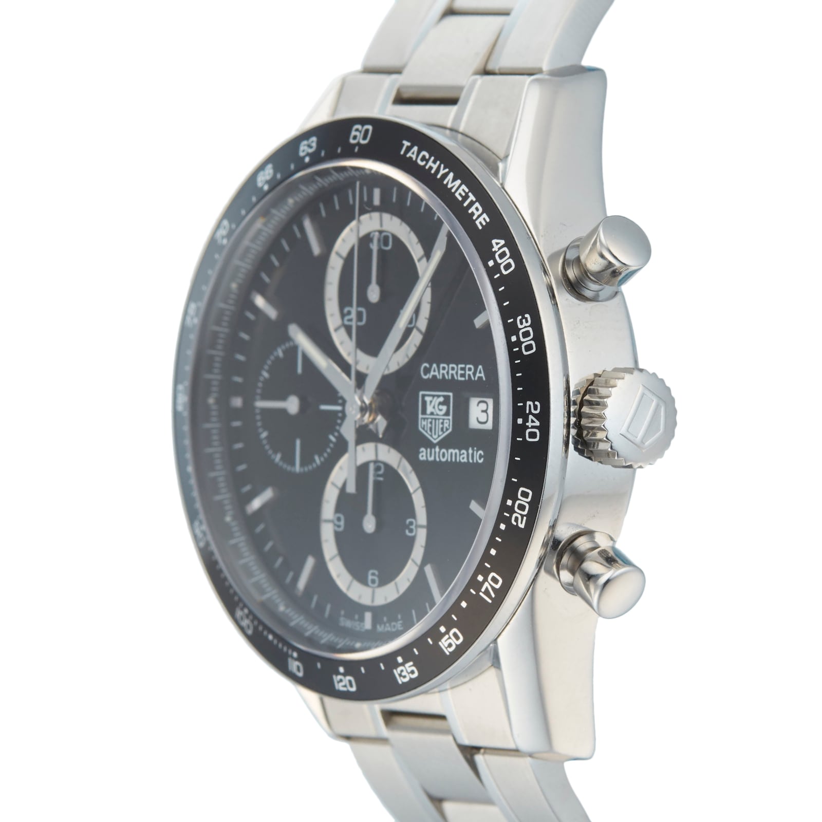 Pre-Owned TAG Heuer Carrera Calibre 16 Mens Watch CV2010.BA0786