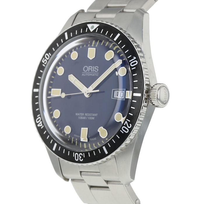 Pre-Owned Oris Pre-Owned Oris Divers Sixty-Five Mens Watch 01 733 7720 4055