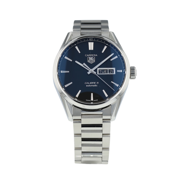 Pre-Owned TAG Heuer Carrera Calibre 5 Mens Watch WAR201A.BA0723