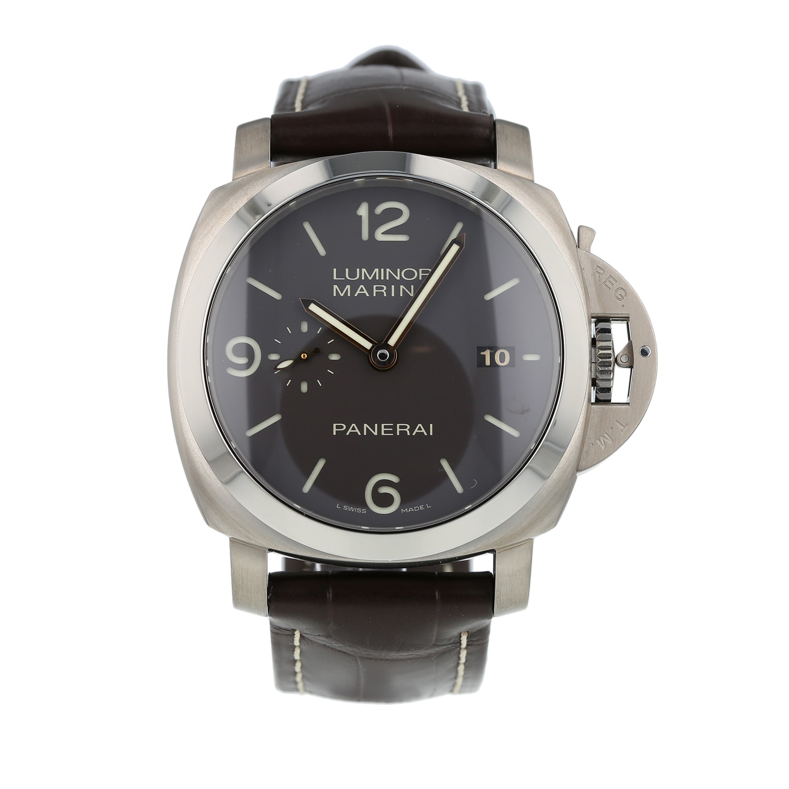 Pre Owned Panerai Pre Owned Panerai Luminor Marina 1950 Mens Watch