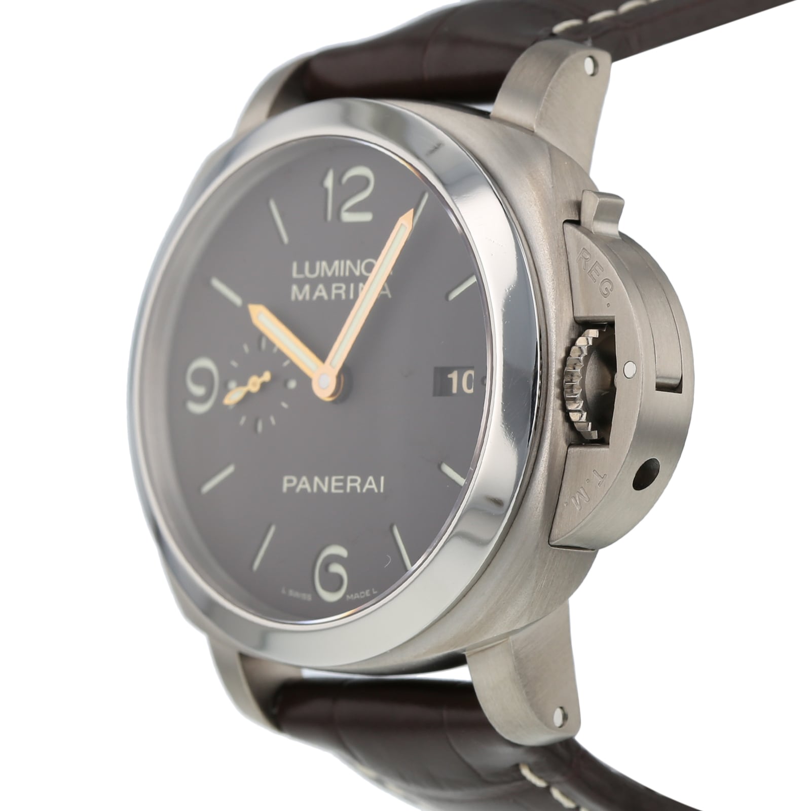 Pre Owned Panerai Pre Owned Panerai Luminor Marina 1950 Mens Watch