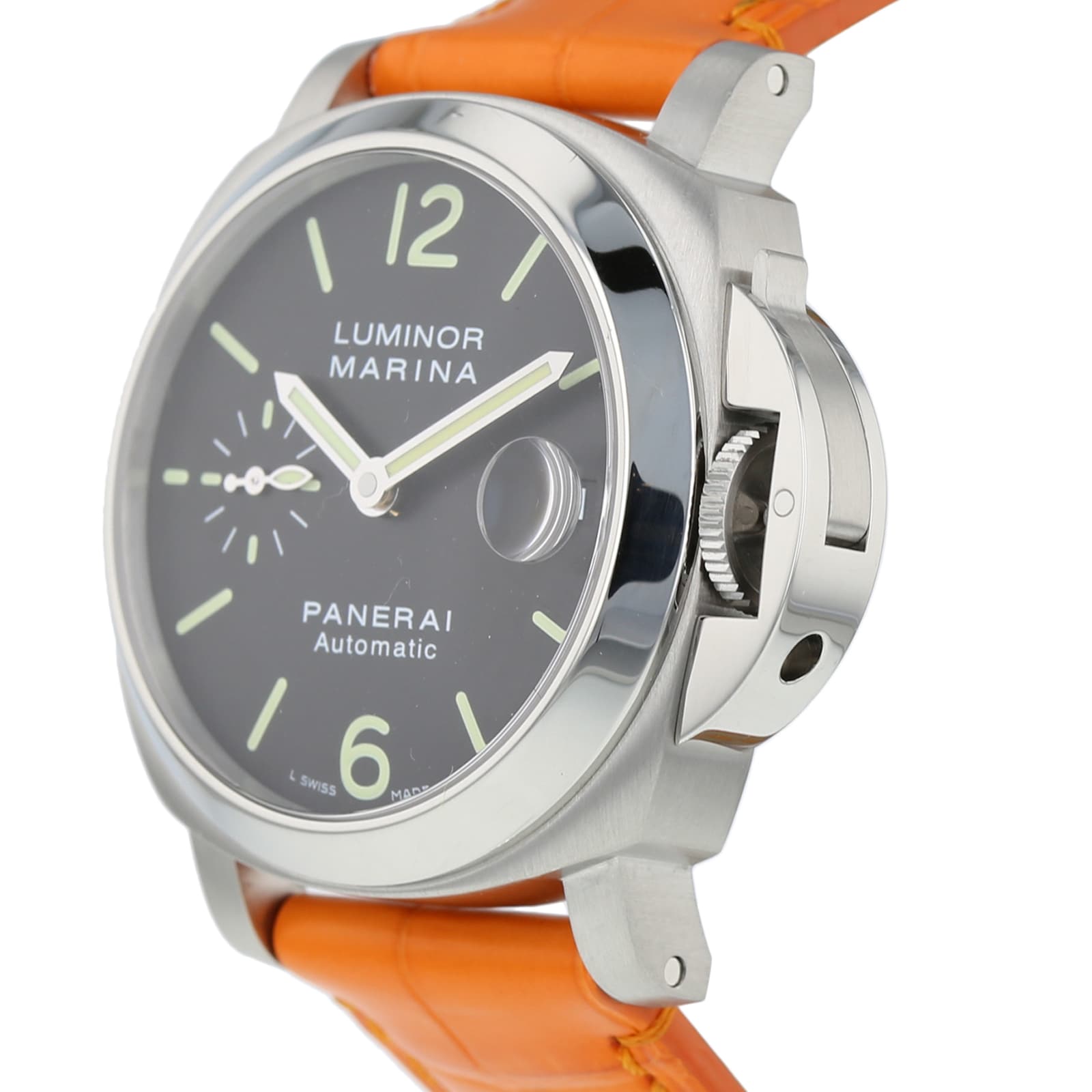 Pre Owned Panerai Pre Owned Panerai Luminor Marina Mens Watch