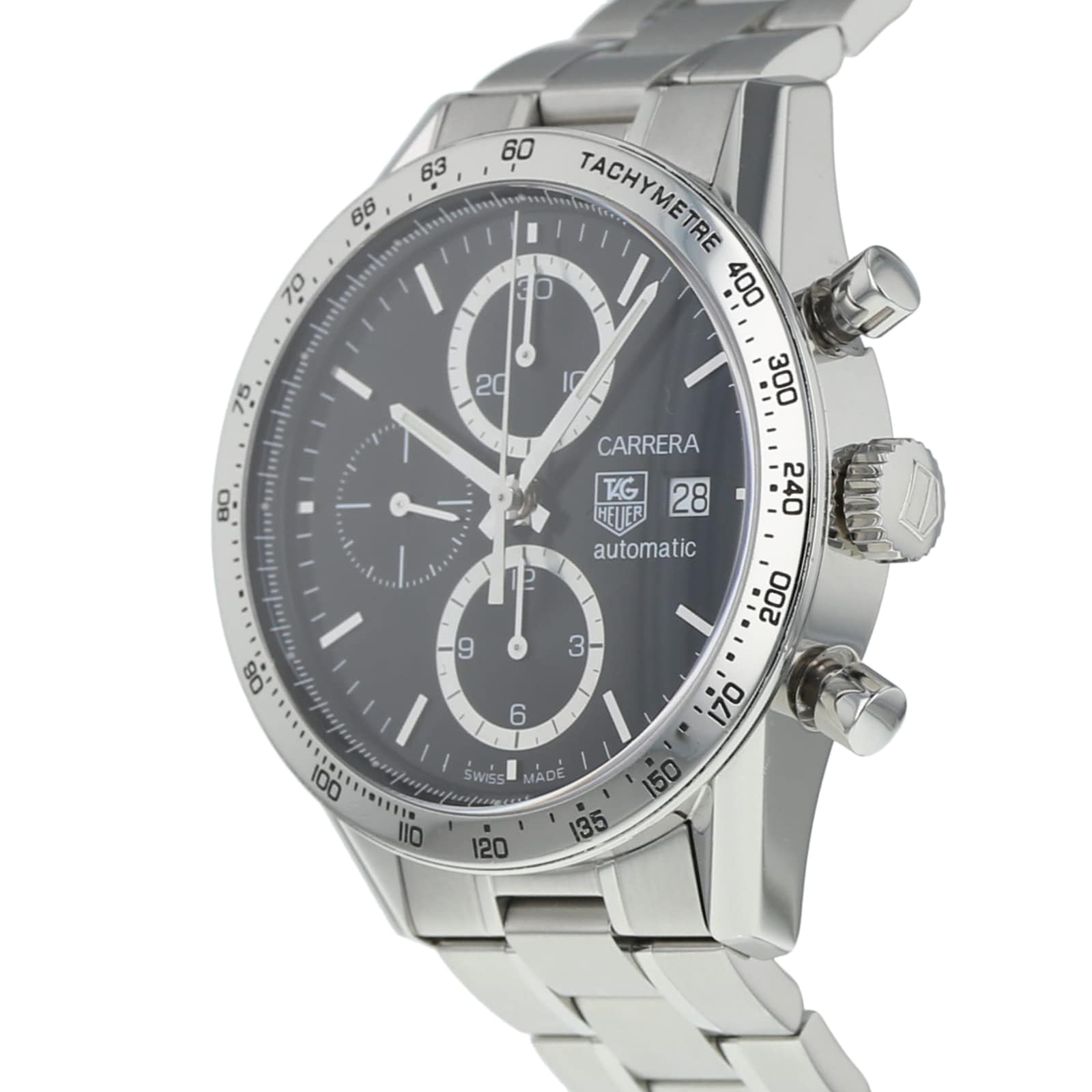 Pre-Owned TAG Heuer Carrera Calibre 16 Mens Watch CV2016.BA0786