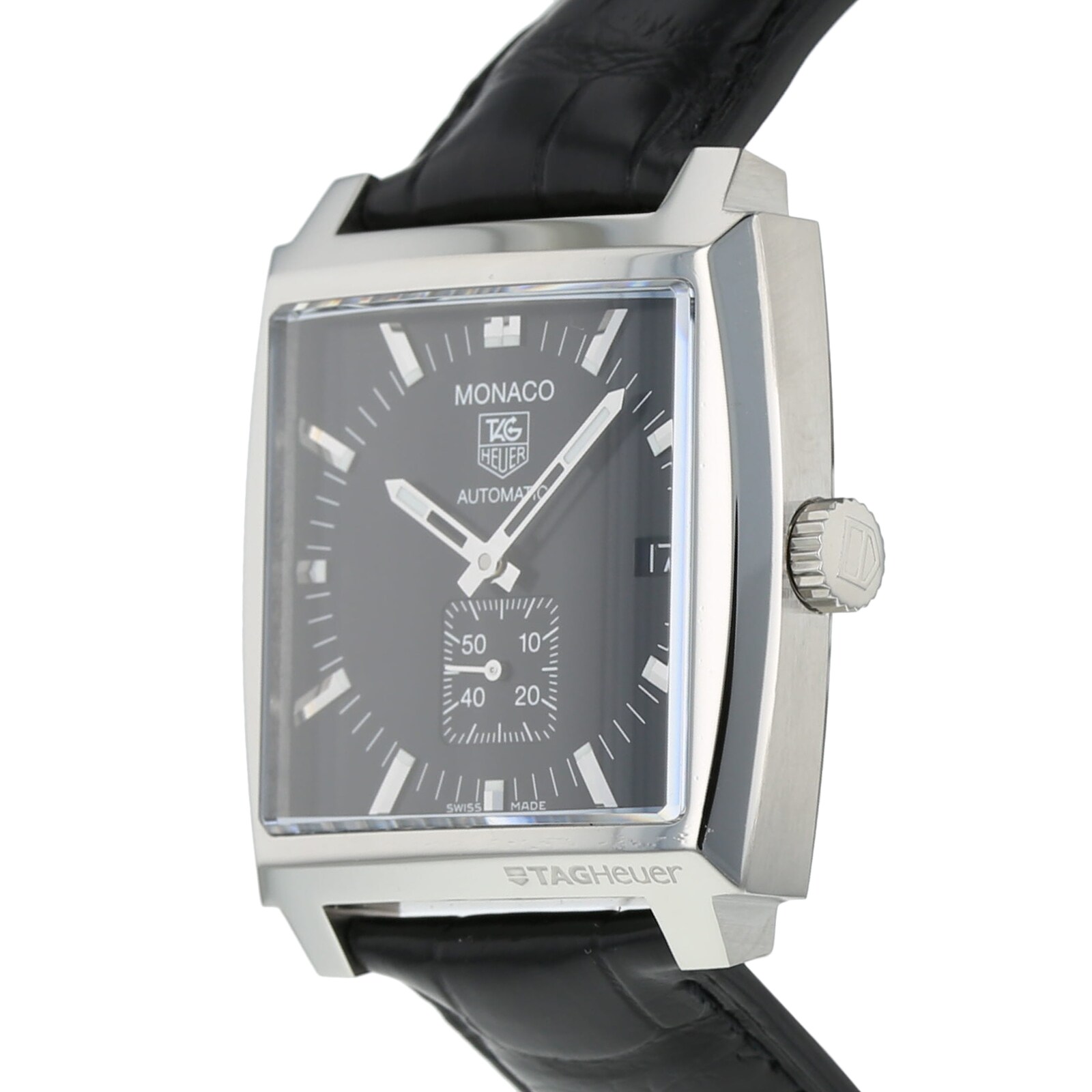 Pre-Owned TAG Heuer Monaco Calibre 6 Mens Watch WW2110.FC6177